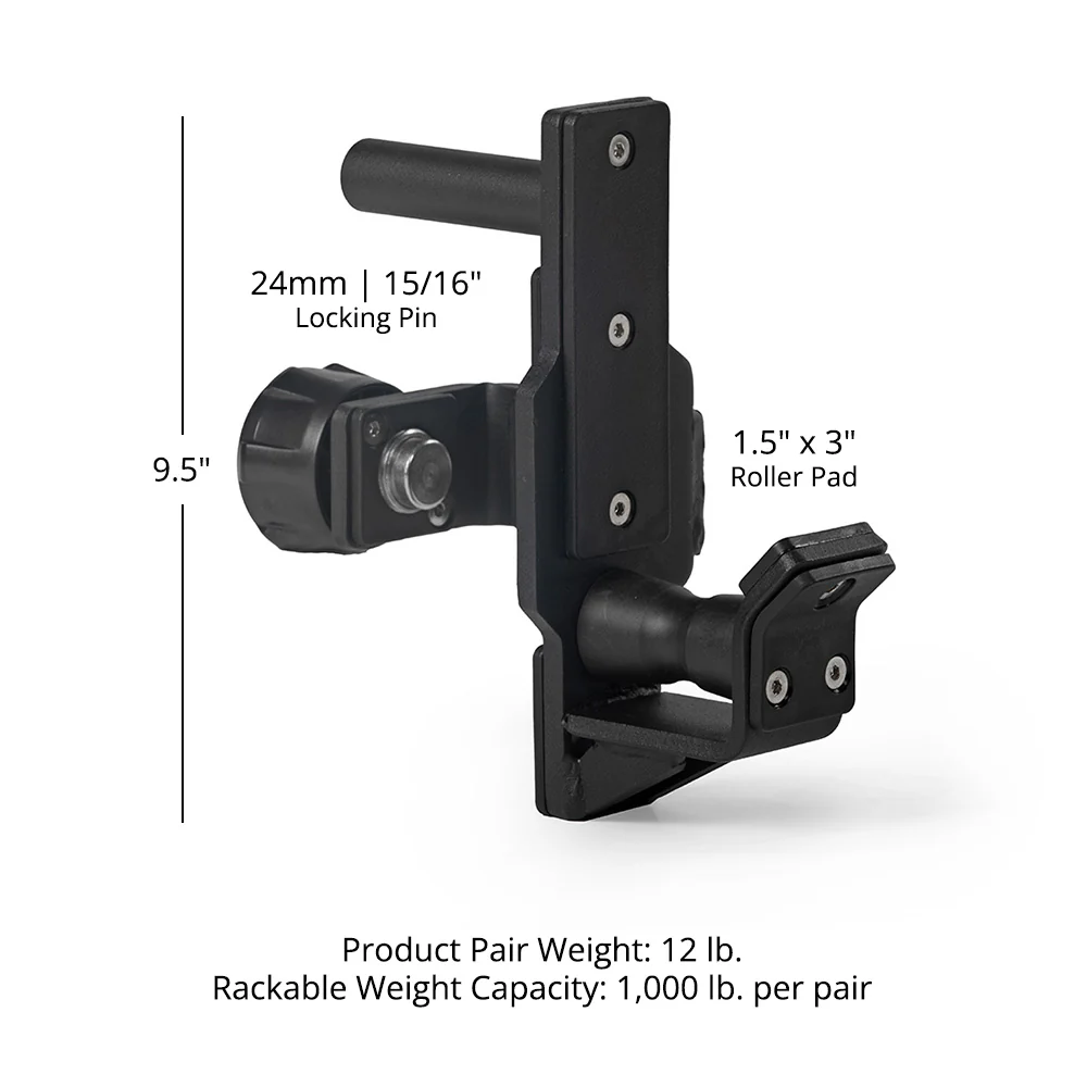 TITAN Series Quick Release Roller J-Hooks - Image 7