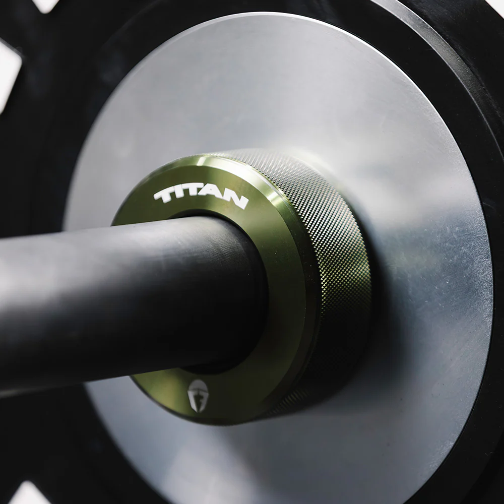 Scratch and Dent, TwistLock® Pro Barbell Collars - OD Green - Image 2