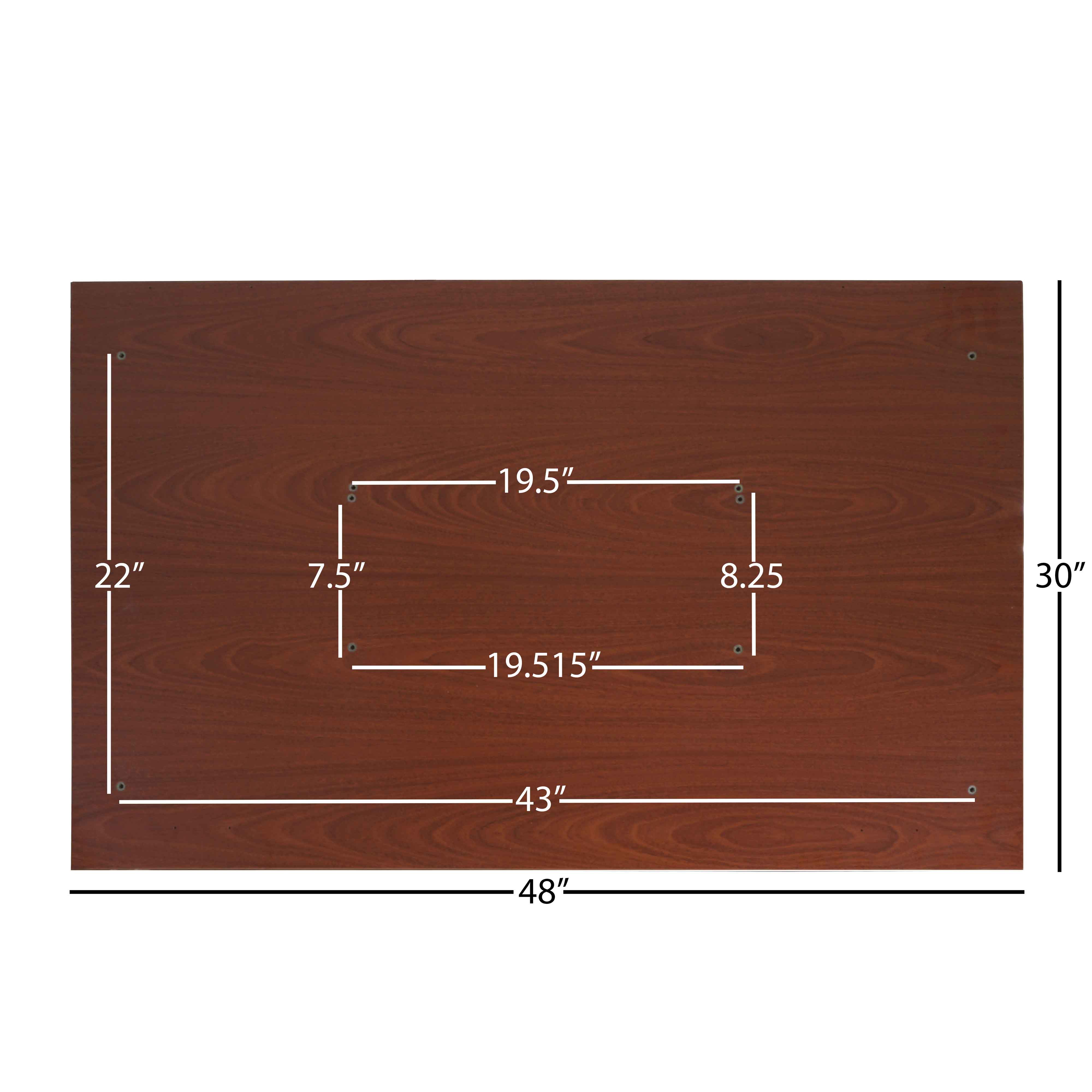 Scratch and Dent, Universal Desk Top - 30-in. x 48-in. Wood - Image 2