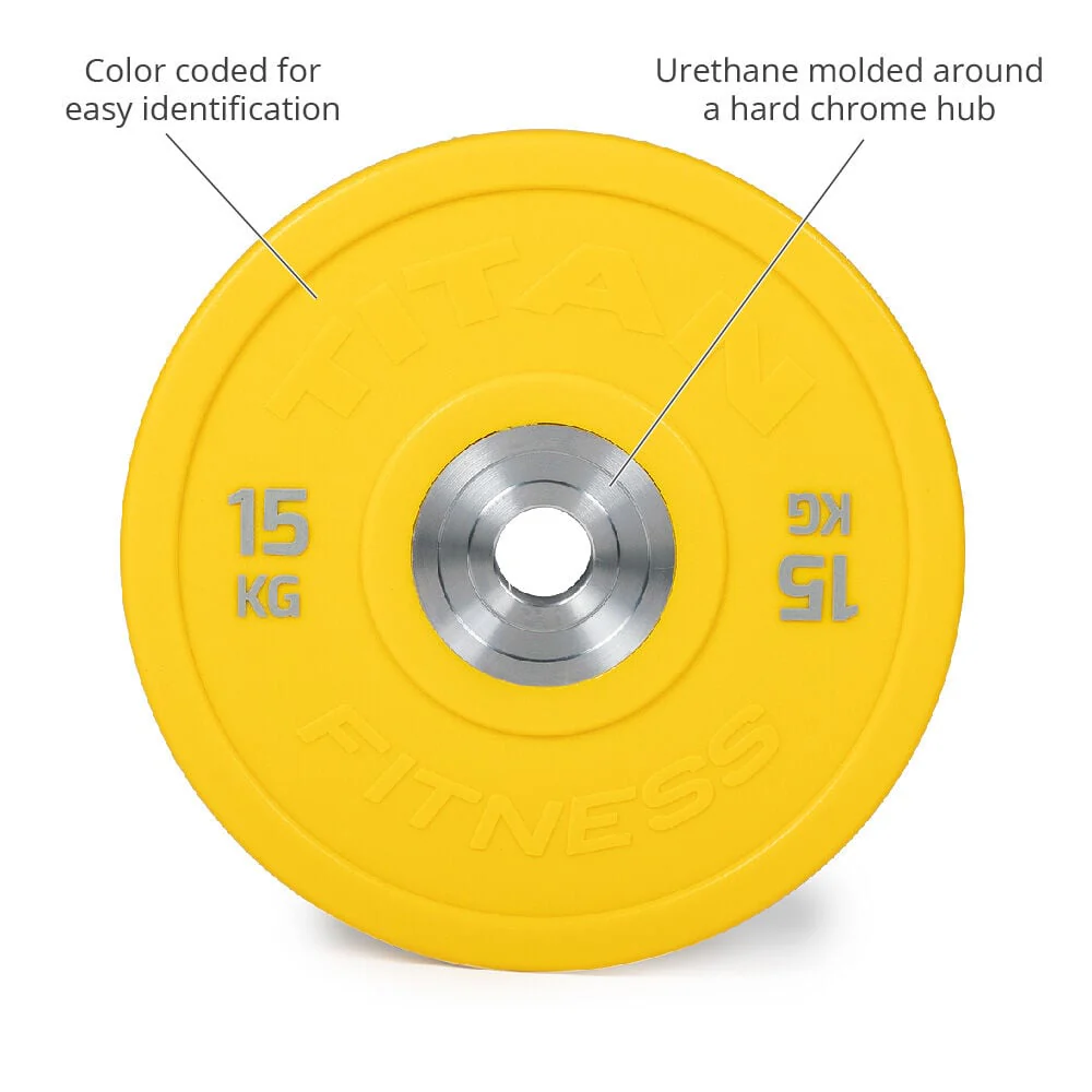 Scratch and Dent - Urethane Bumper Plate | Color | 15 KG Single - FINAL SALE - Image 2