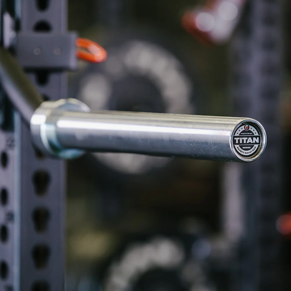Scratch and Dent, USA Made TITAN Series Safety Squat Bar - Image 9