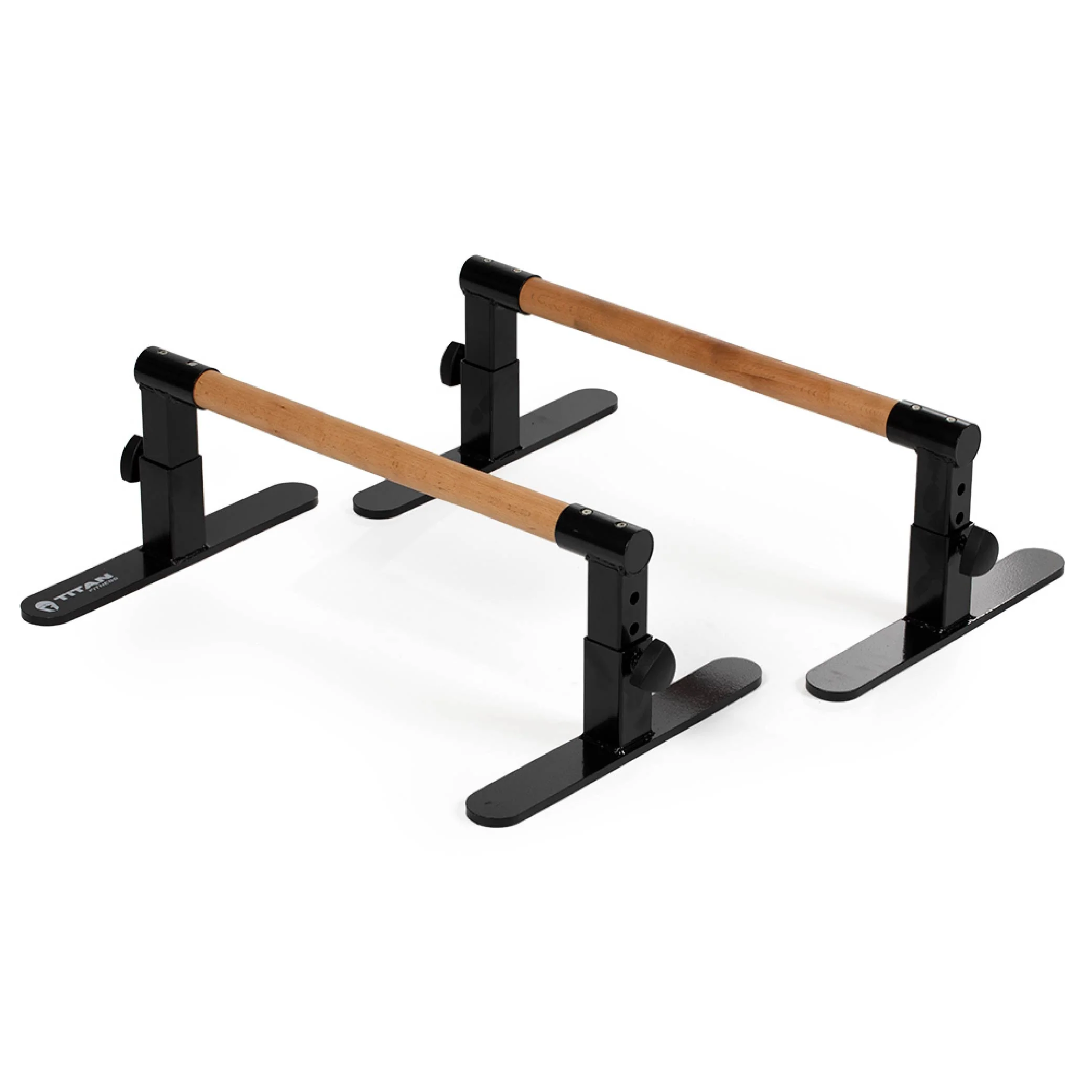 Scratch and Dent, Wooden Parallettes | Adjustable - Image 6