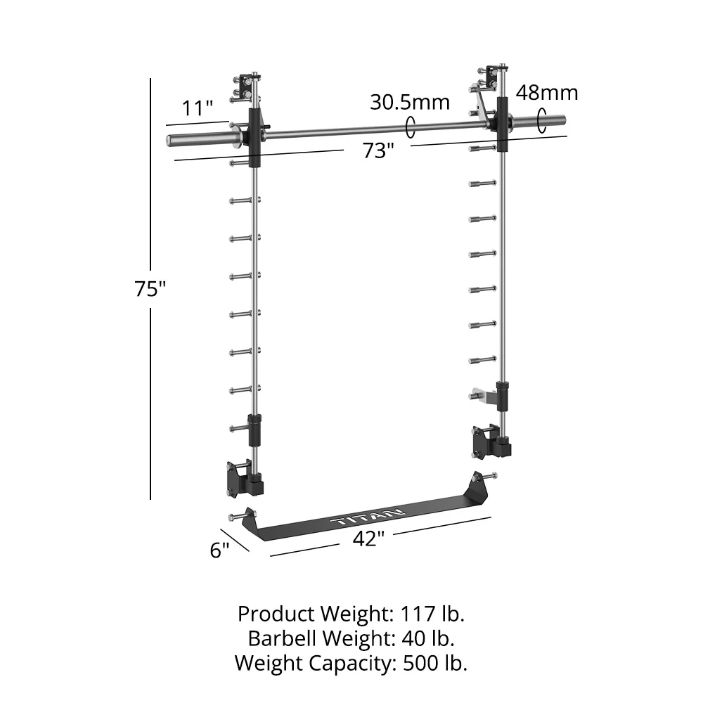 X-3 Series Smith Machine Power Rack Attachment - Image 13