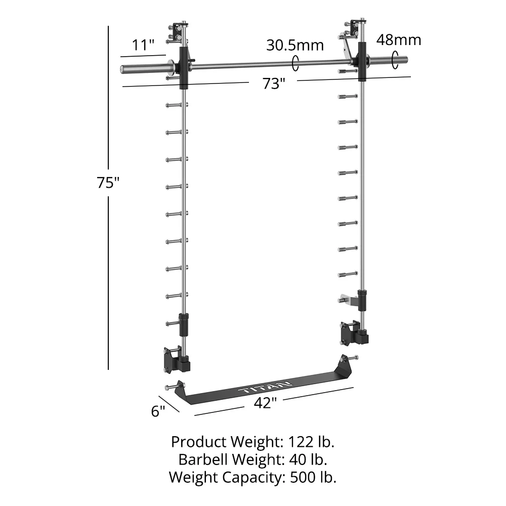 X-3 Series Smith Machine Power Rack Attachment - Image 26
