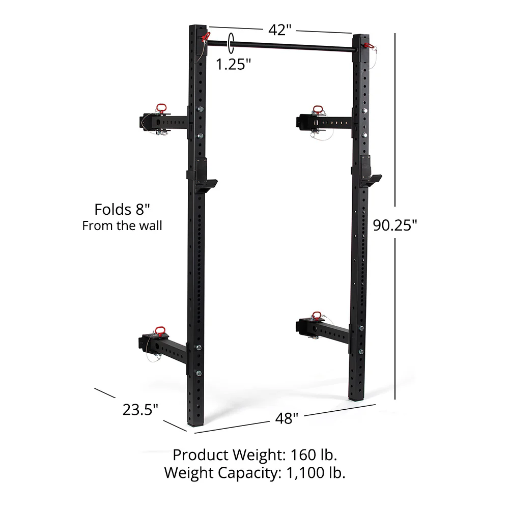 X-3 Series Folding Power Rack - Image 30