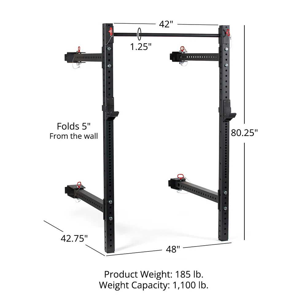X-3 Series Folding Power Rack - Image 20