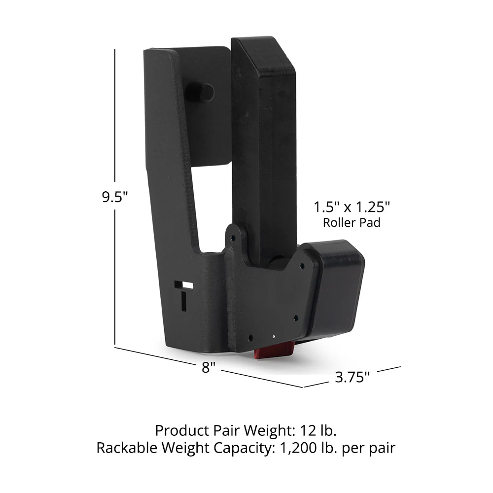 Scratch and Dent, X-3 Series QuickSlide™ Sandwich Roller J-Hooks - Image 10