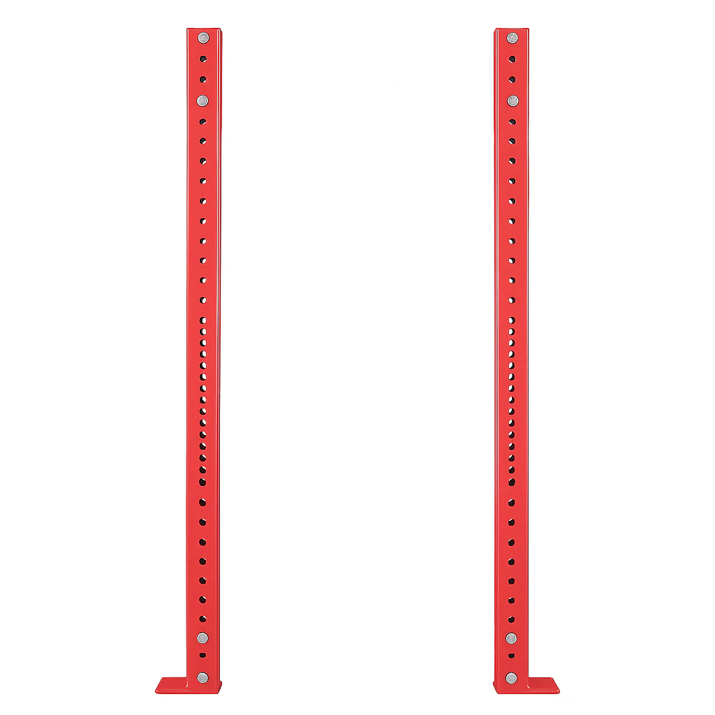 Scratch and Dent, X-3 Series Red Bolt Down Uprights | 2 Pack