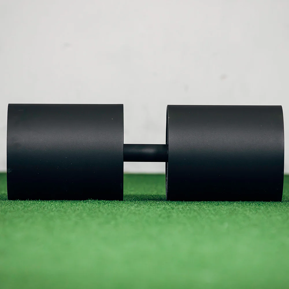 Scratch and Dent, 10" Circus Dumbbell, 2" Handle - Image 7