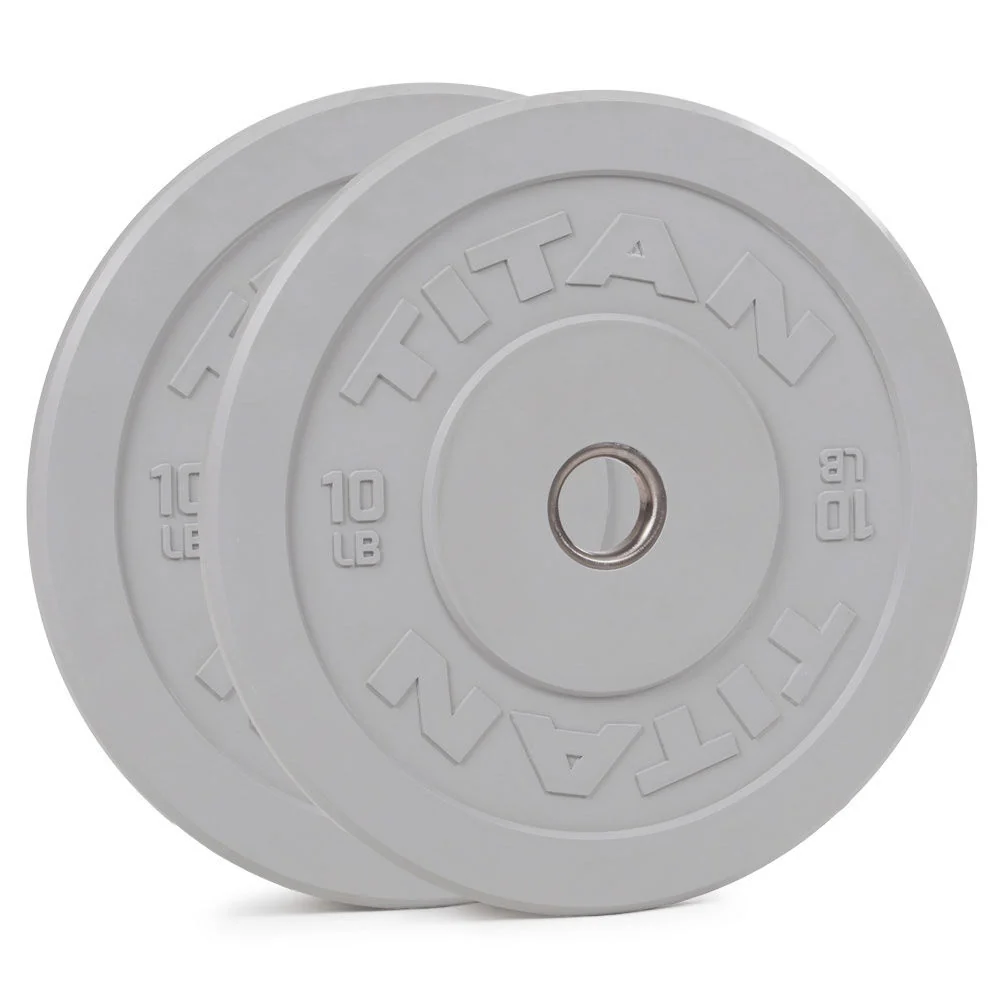 Scratch and Dent, 10 LB Pair Economy Color Bumper Plates