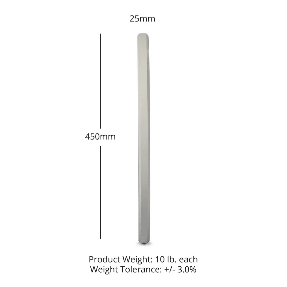 Scratch and Dent, 10 LB Pair Economy Color Bumper Plates - Image 3