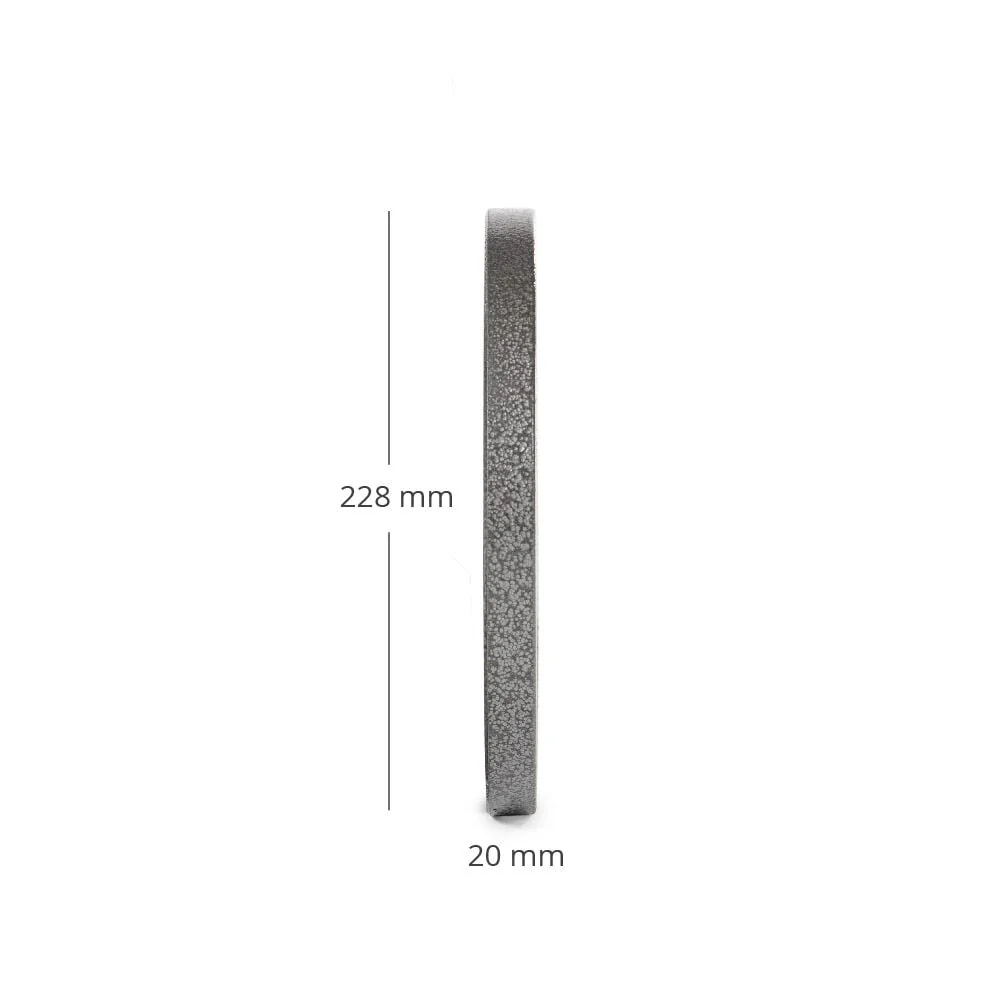Scratch and Dent - 10 LB Pair Silver Series Cast Iron Olympic Plates - FINAL SALE - Image 3