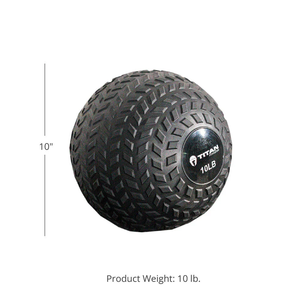 Scratch and Dent, 10 LB Rubber Tread Slam Ball - Image 9