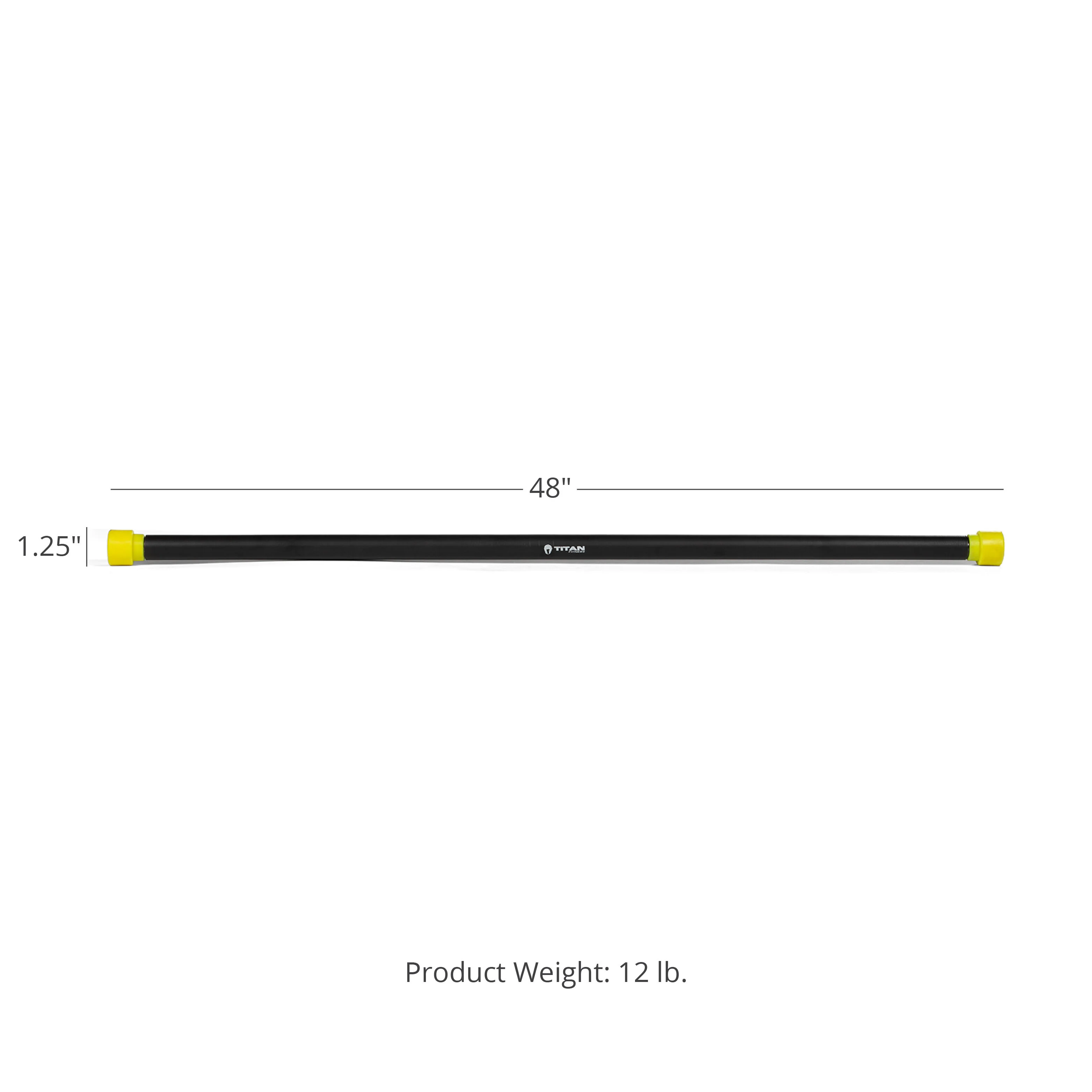 Scratch and Dent - 12 lb Aerobic Exercise Body Bar - FINAL SALE - Image 2