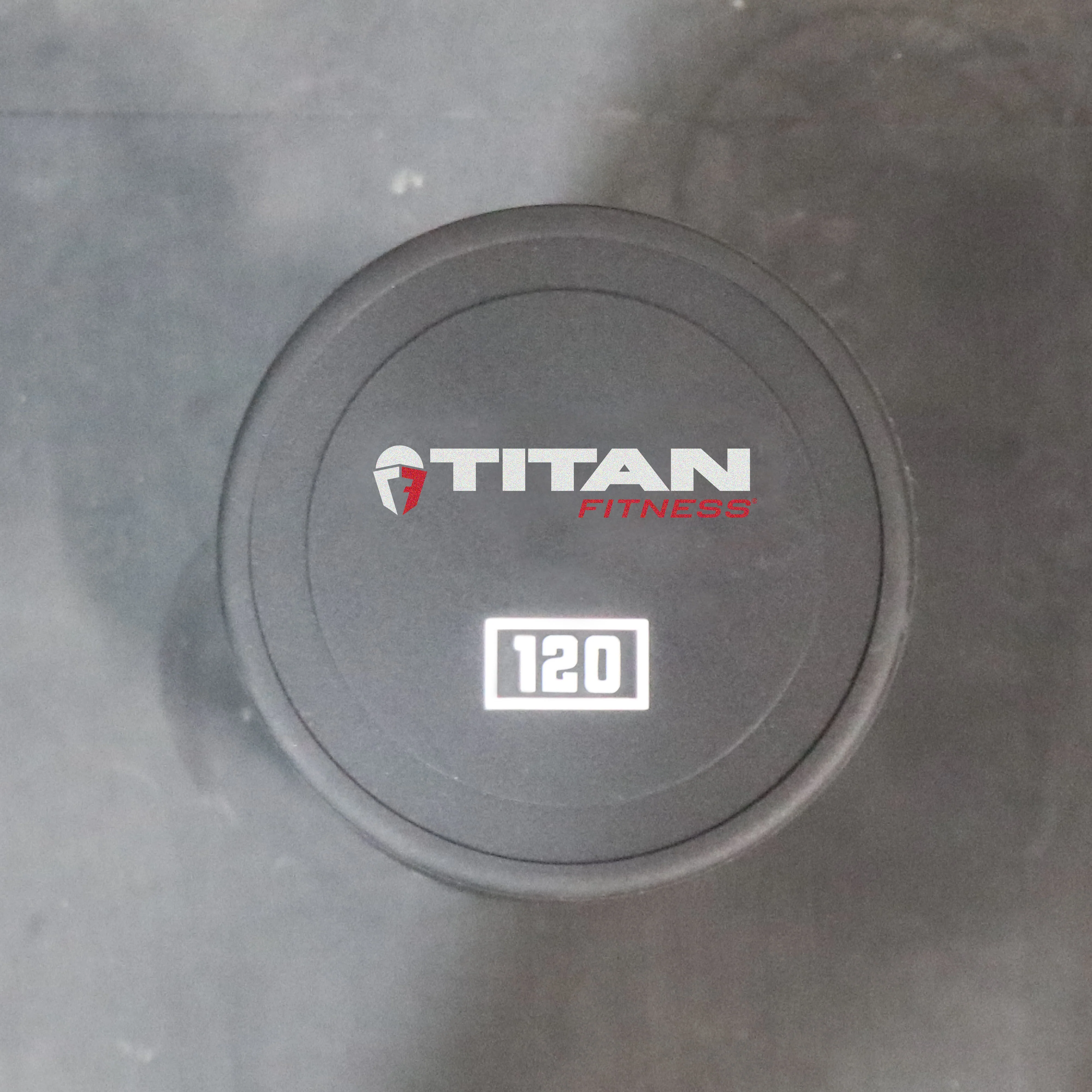 Scratch and Dent, 120 LB Classic Round Urethane Dumbbell