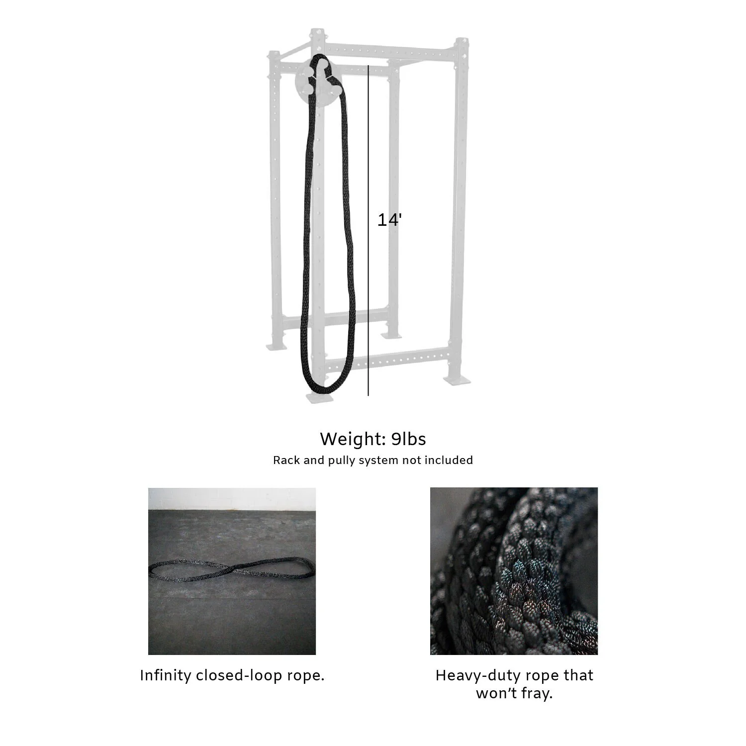 Scratch and Dent - 14 FT Infinity Replacement Rope - FINAL SALE - Image 7