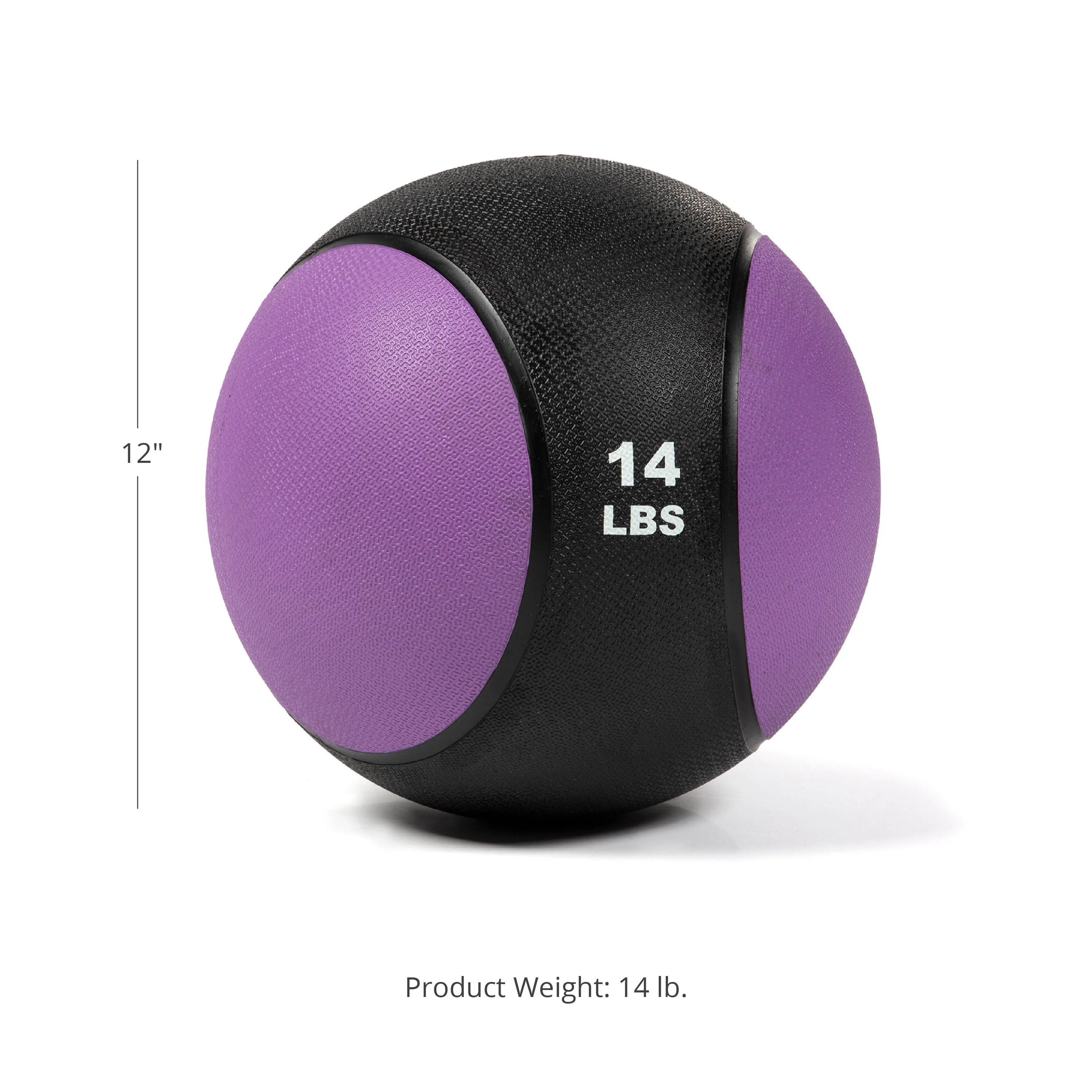 Scratch and Dent - 14lb Rubber Medicine Ball - FINAL SALE - Image 12