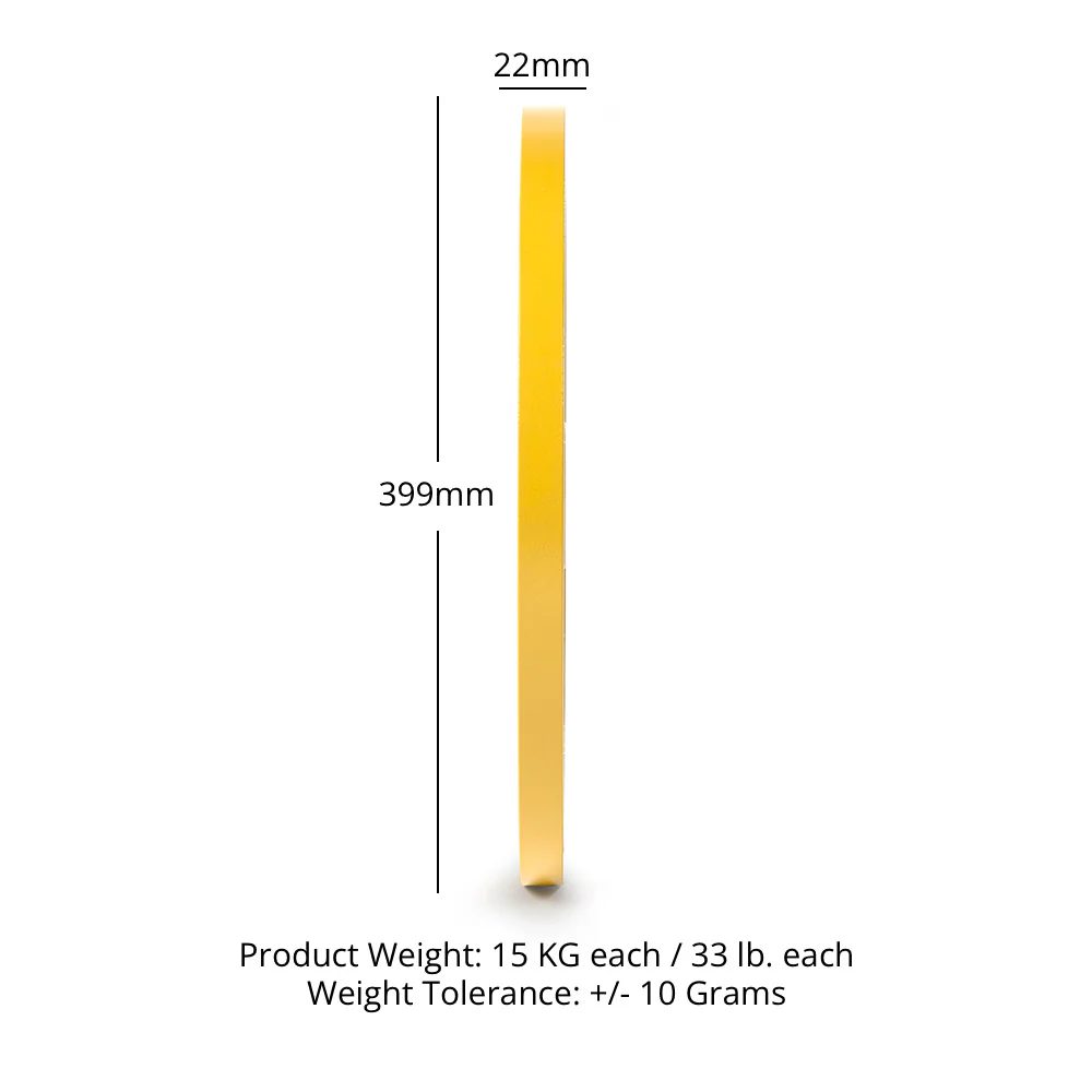 15 KG Single Calibrated Steel Plate - Image 6