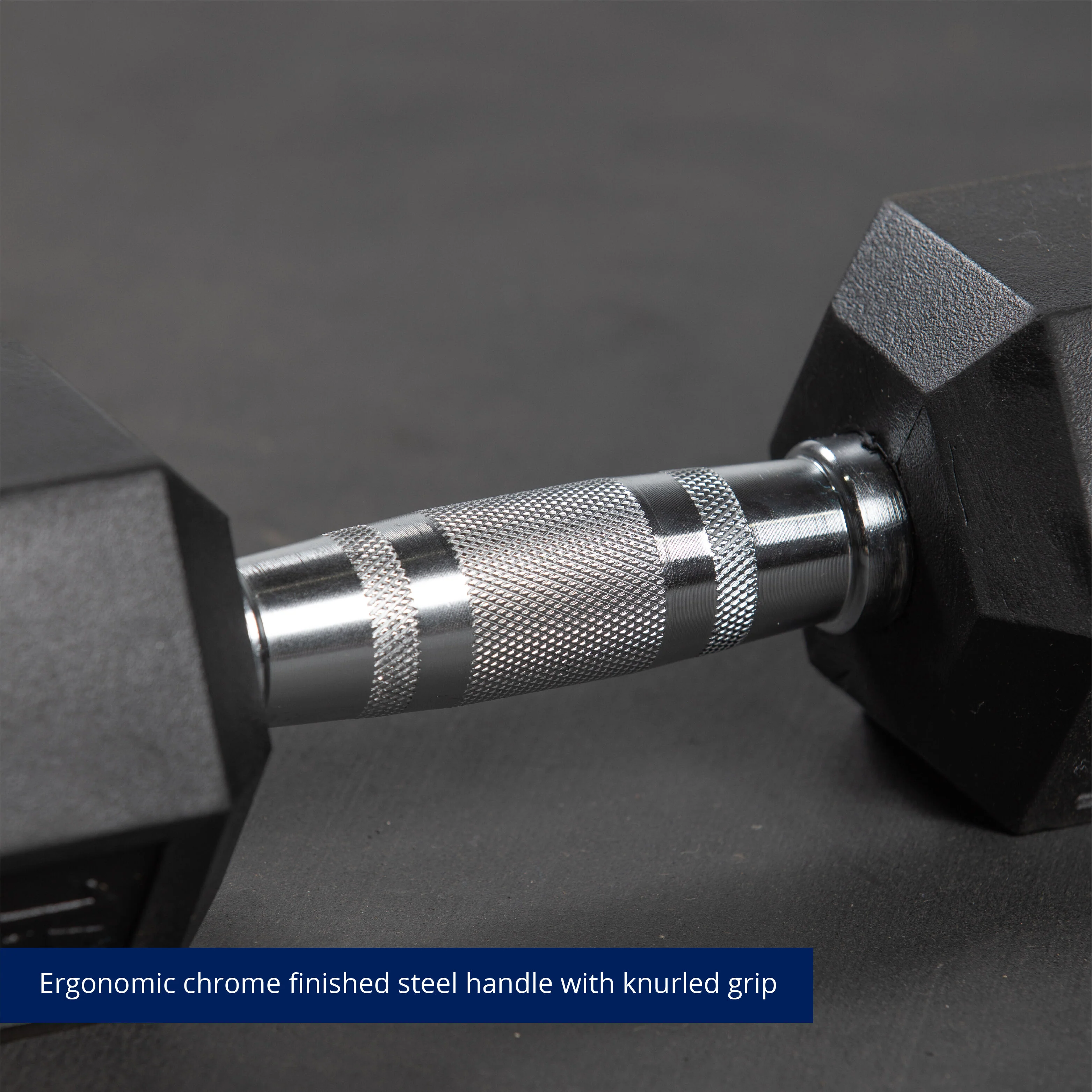 Scratch and Dent - 15 LB Rubber Hex Dumbbells - FINAL SALE - Image 4