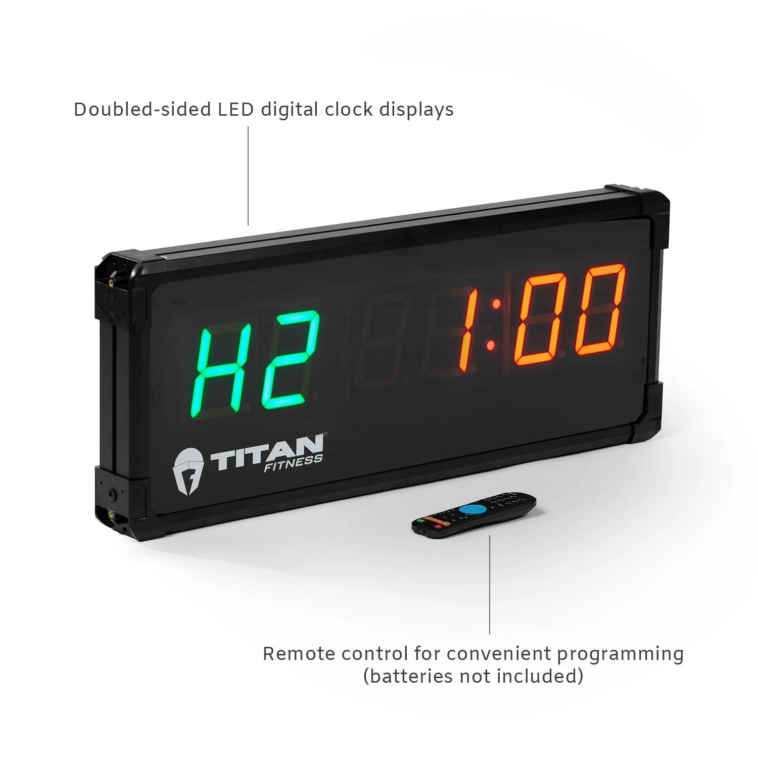 Scratch and Dent - 2-Sided Gym Timer with Remote - FINAL SALE - Image 5