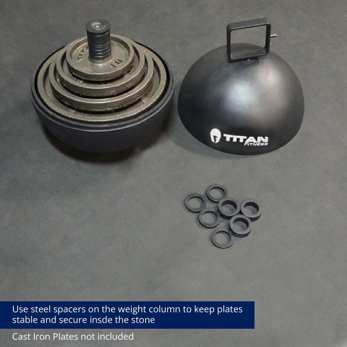 Scratch and Dent - 20" Plate Loadable Atlas Stone - FINAL SALE - Image 4