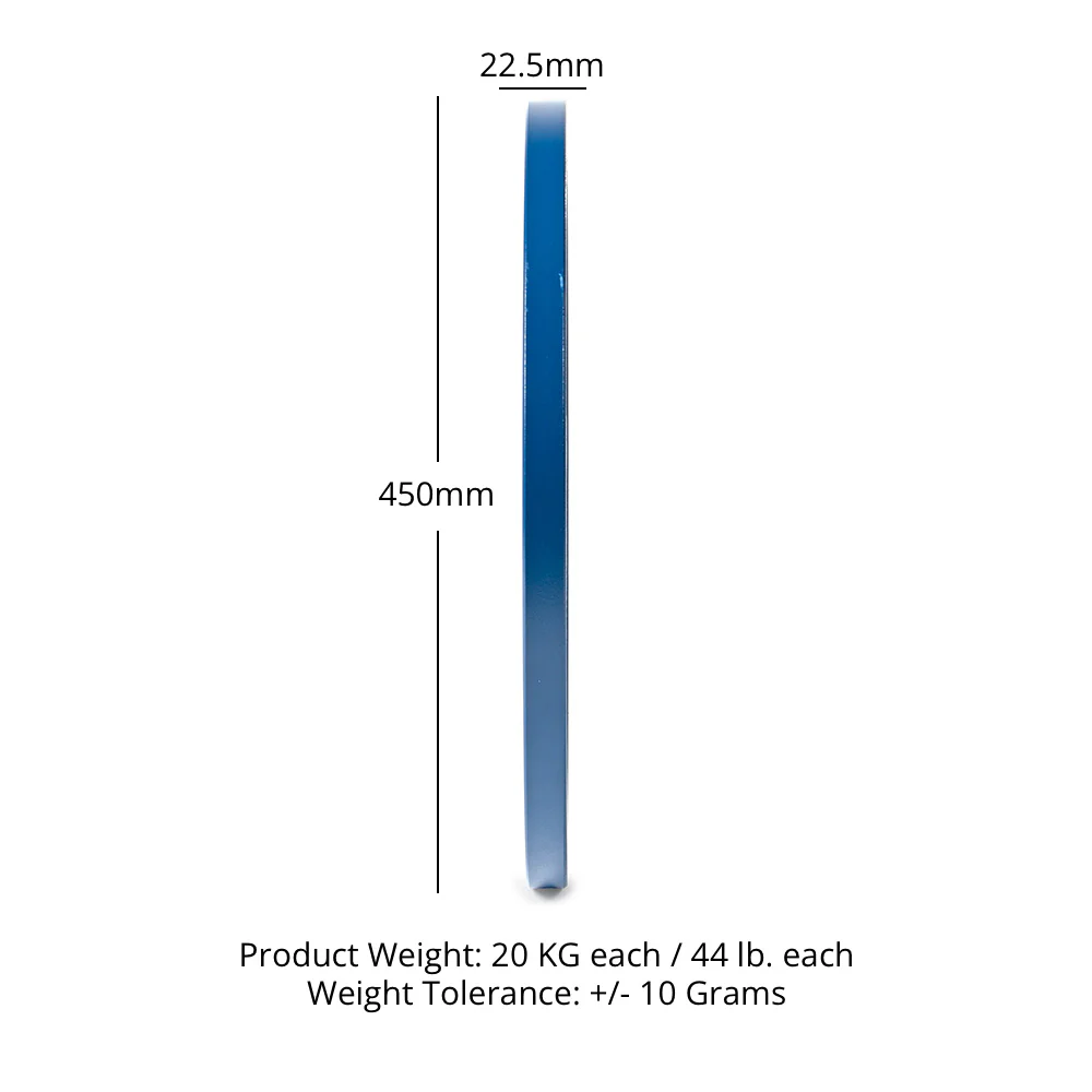 20 KG Single Calibrated Steel Plate - Image 6