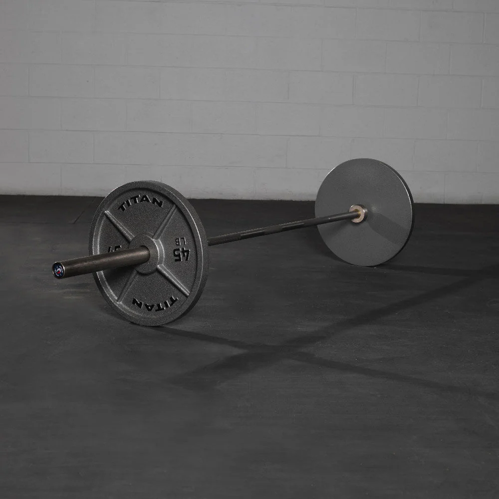 Scratch and Dent - 245 LB Set Cast Iron Olympic Plates - FINAL SALE - Image 4