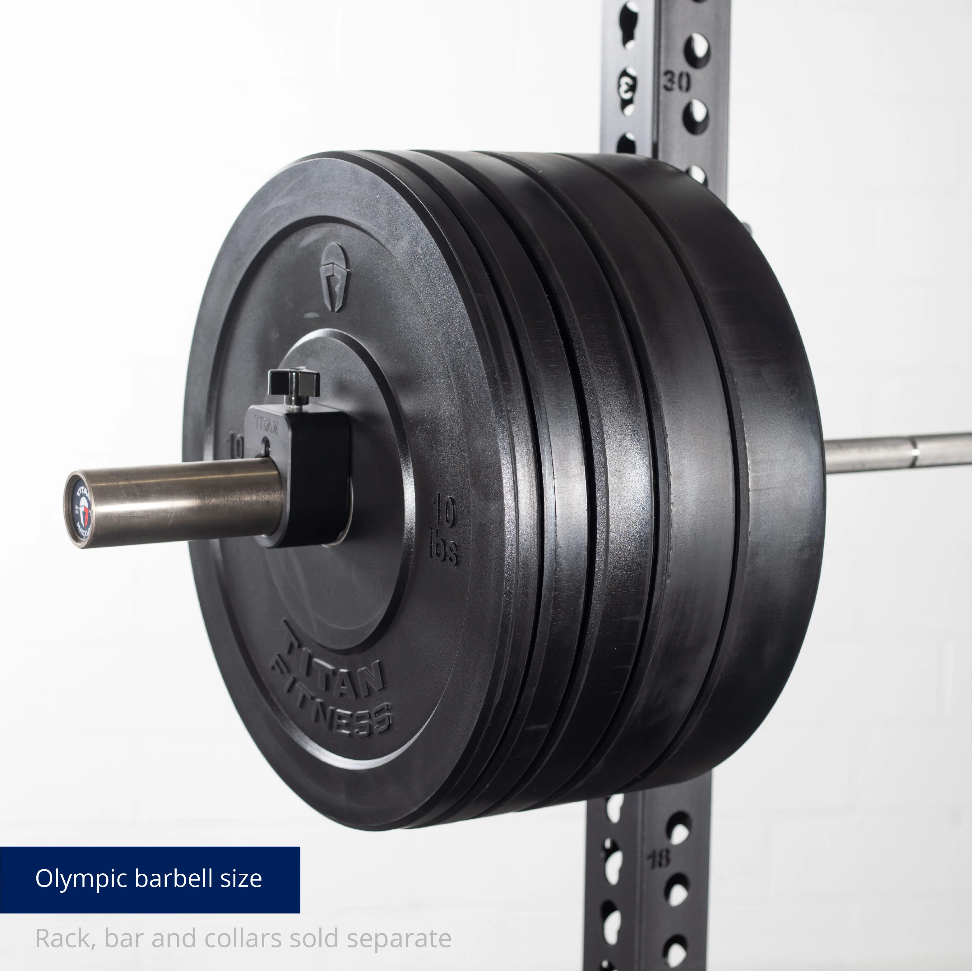 Scratch and Dent - 260 LB Set Economy Black Bumper Plates - FINAL SALE - Image 4