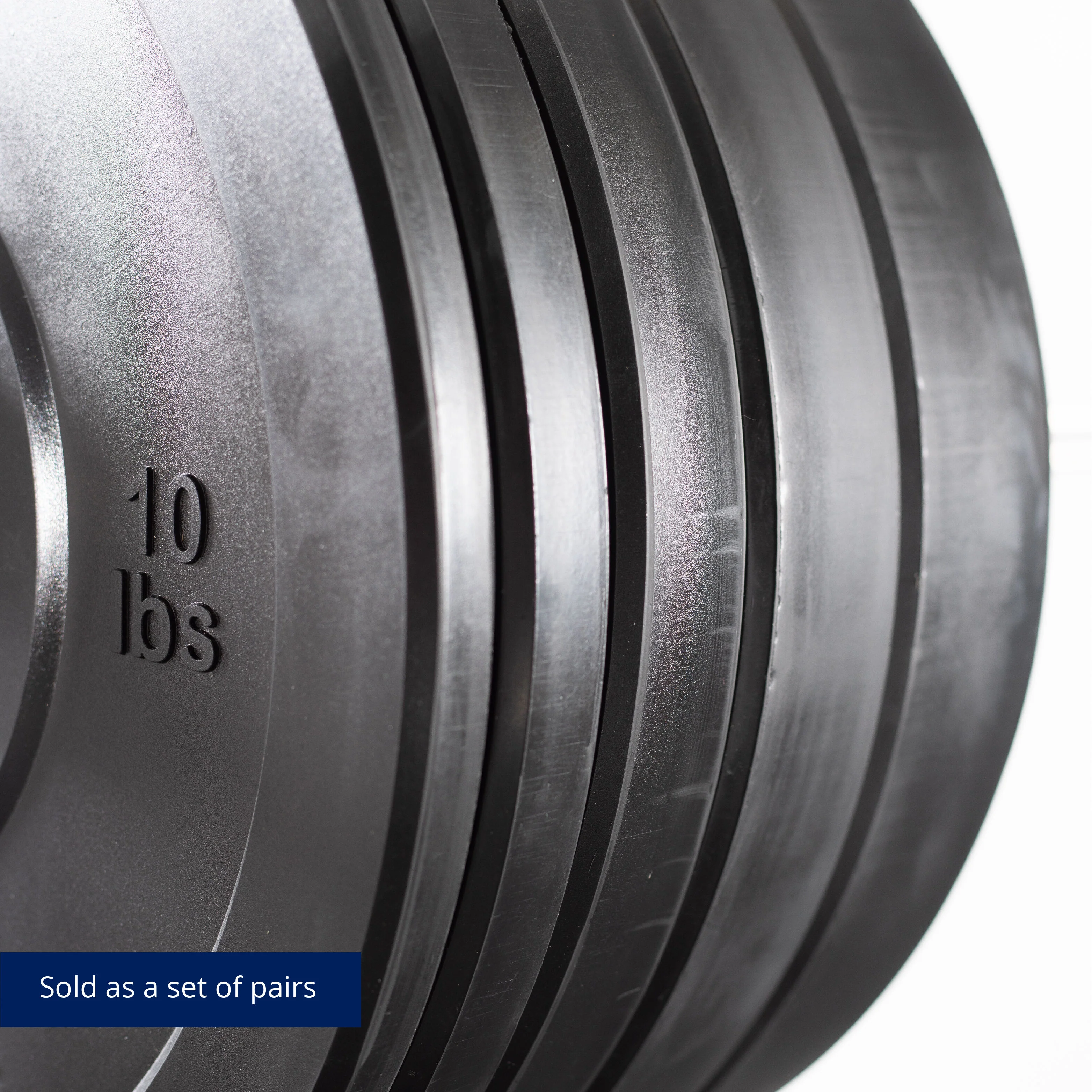 Scratch and Dent - 260 LB Set Economy Black Bumper Plates - FINAL SALE - Image 5
