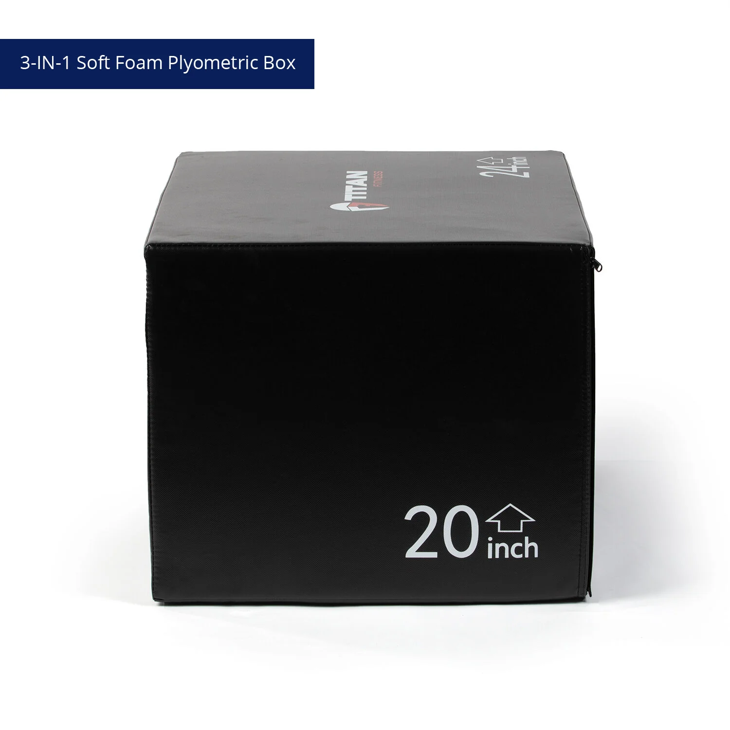 Scratch and Dent - 3-In-1 Soft Foam Plyometric Box 20" 24" 30" - FINAL SALE - Image 2
