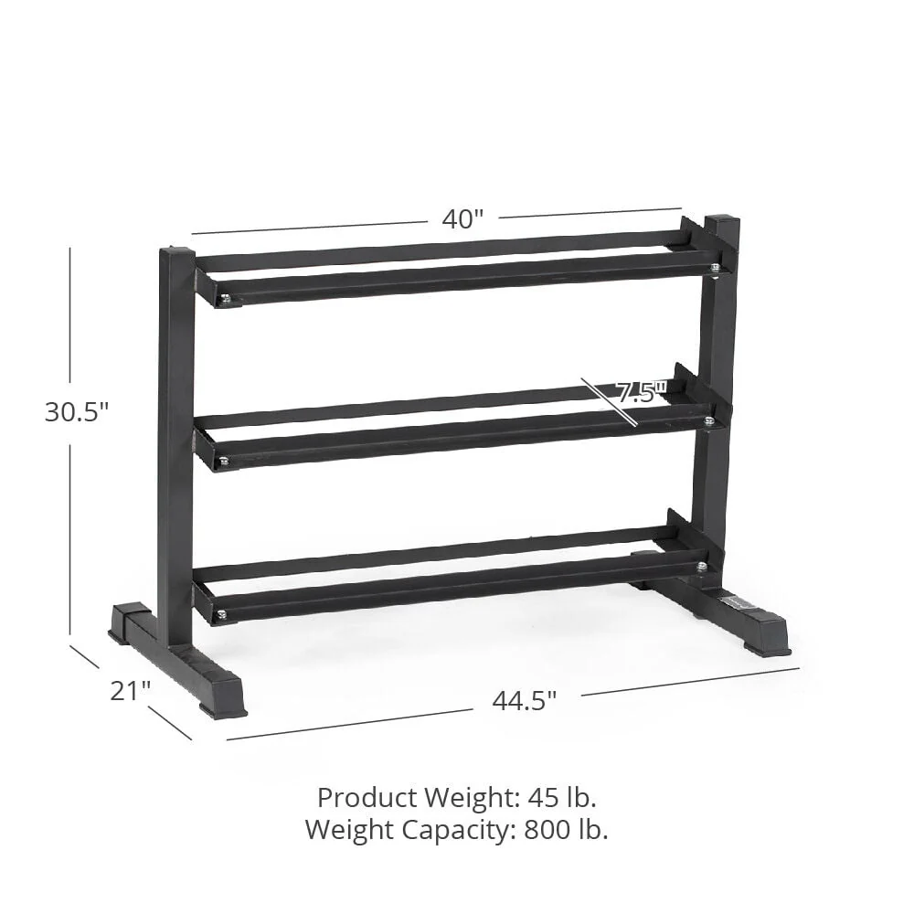 Scratch and Dent - 3 Tier Dumbbell Weight Rack - FINAL SALE - Image 2
