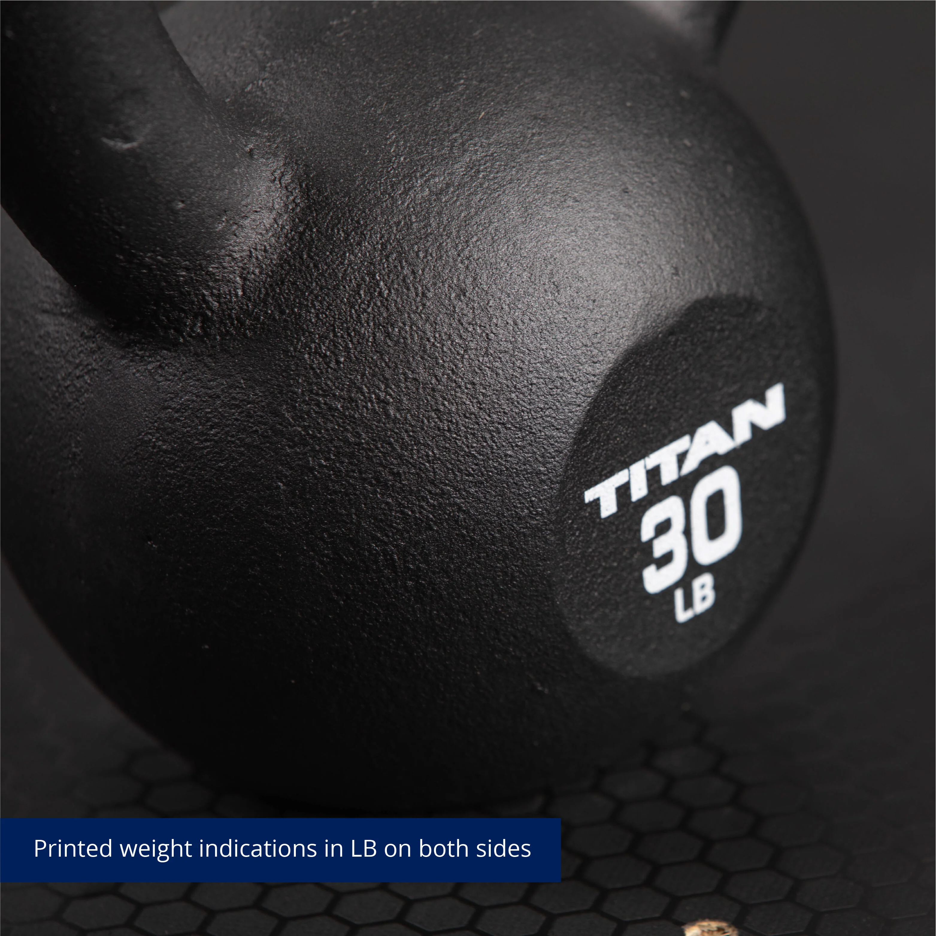 Scratch and Dent - 30 LB Cast Iron Kettlebells - FINAL SALE - Image 4