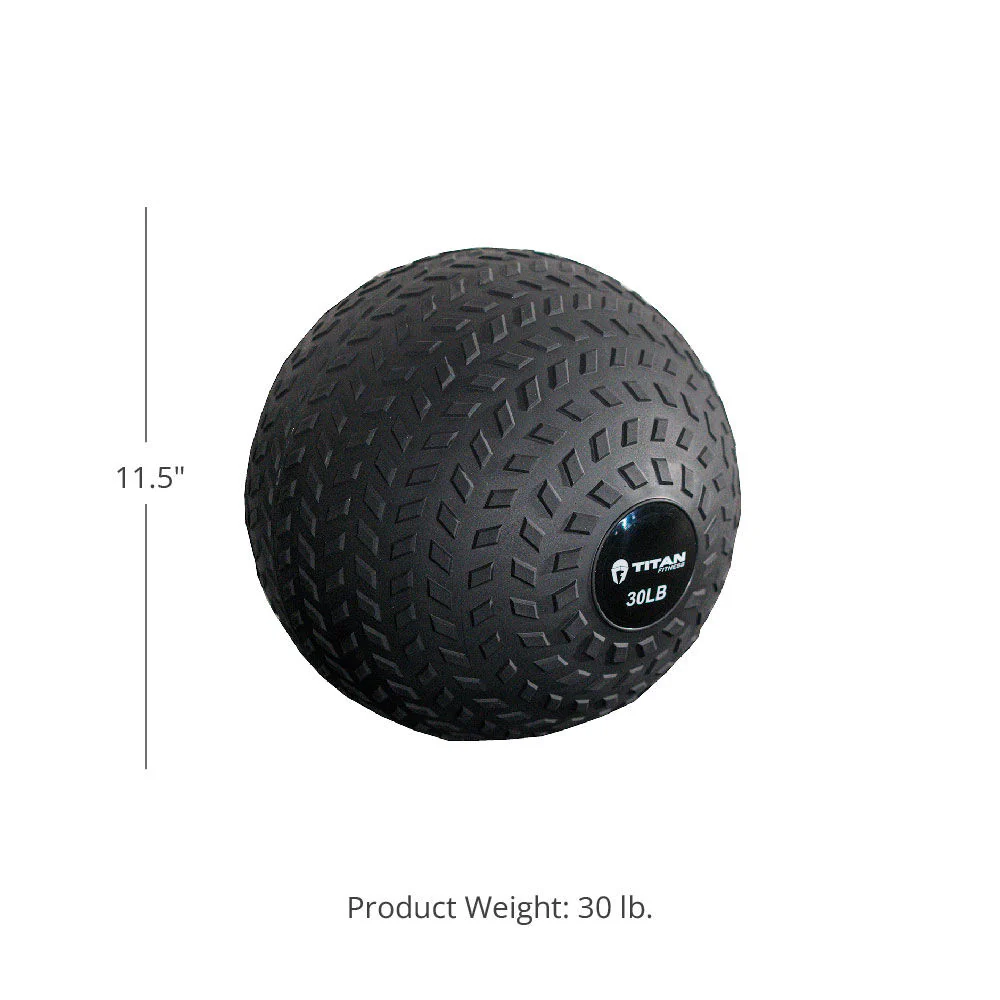 Scratch and Dent, 30 LB Rubber Tread Slam Ball - Image 9