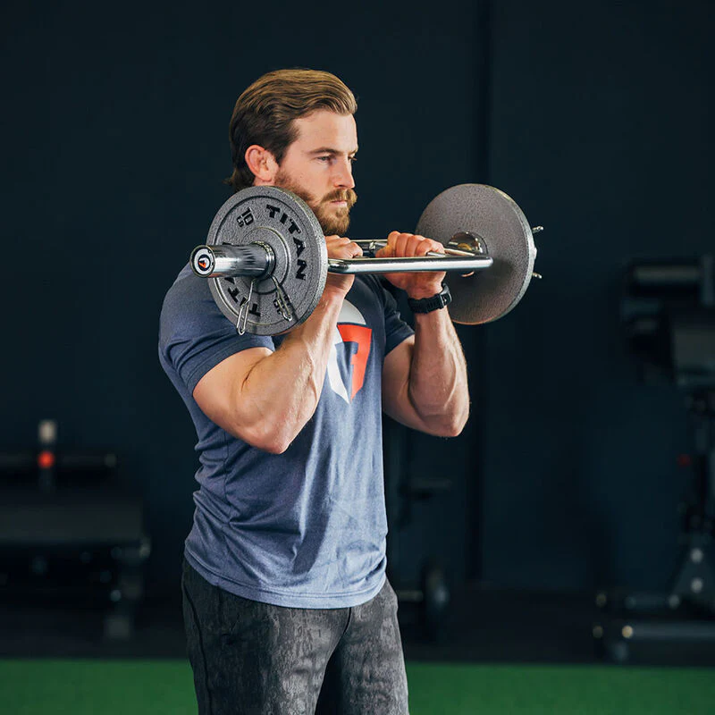 Scratch and Dent, 34" Olympic Triceps Bar - Image 3