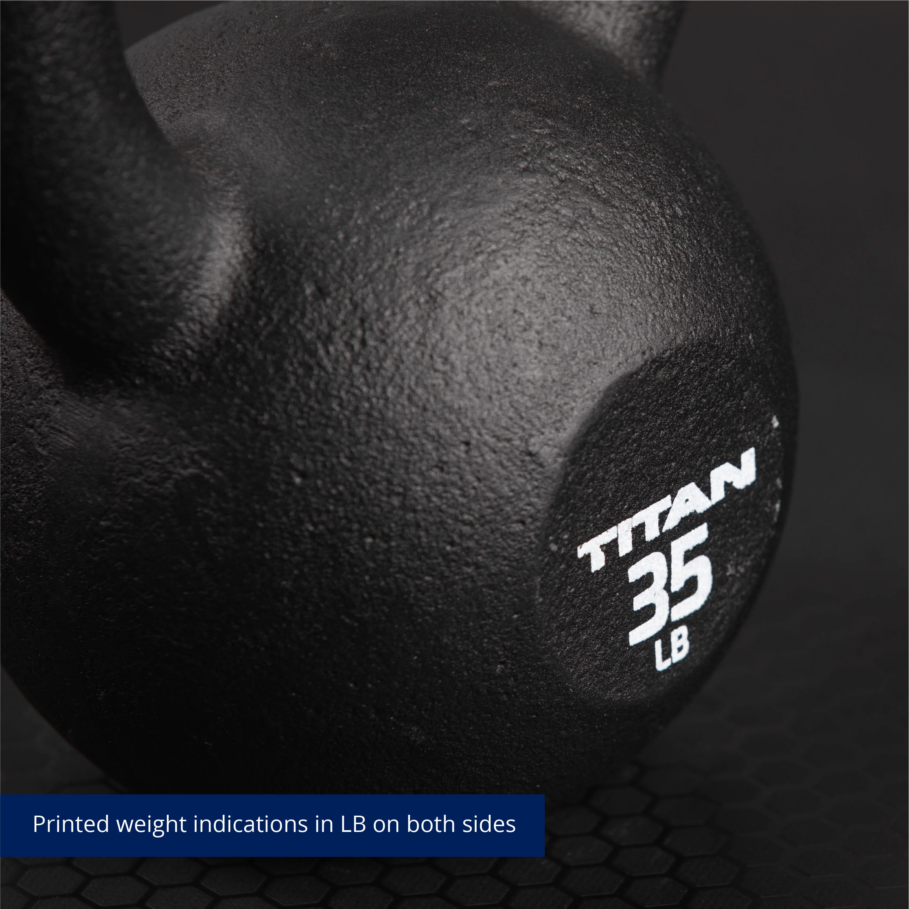 Scratch and Dent - 35 LB Cast Iron Kettlebells - FINAL SALE - Image 4