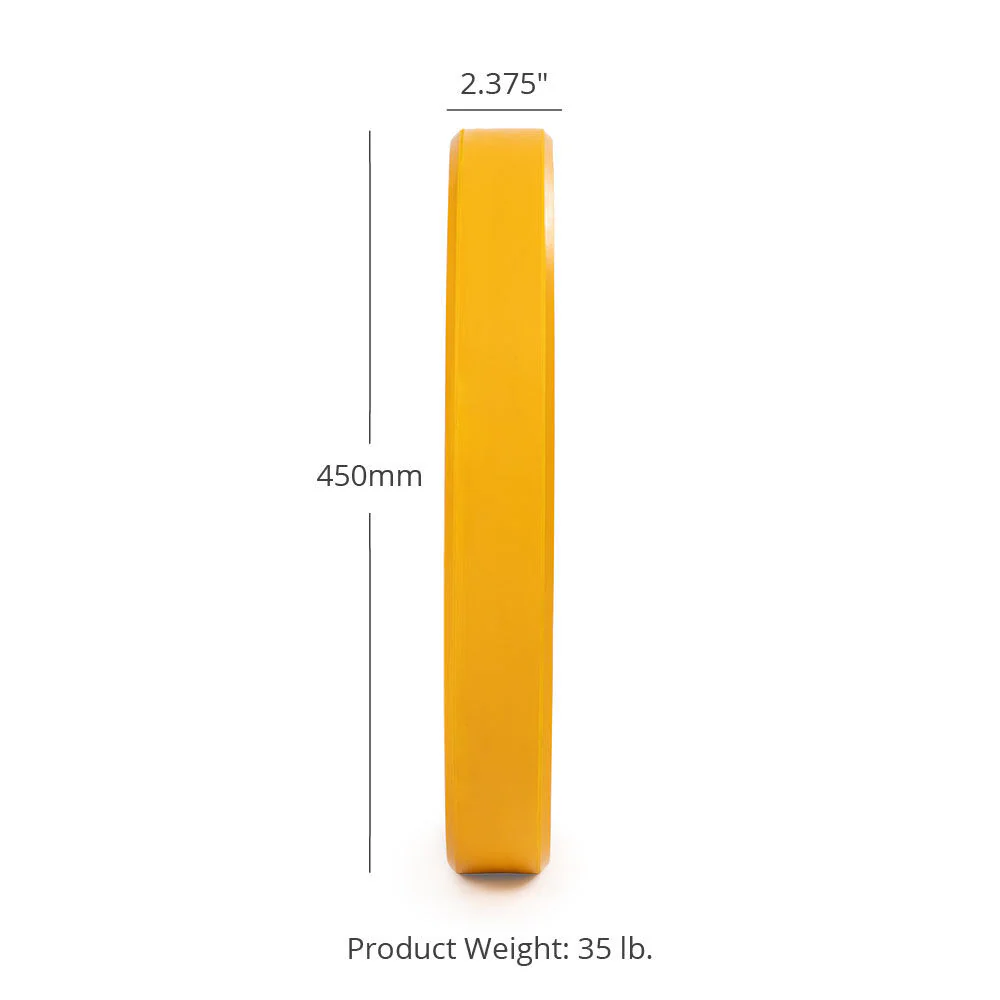 Scratch and Dent - 35 LB Single Economy Color Bumper Plate - FINAL SALE - Image 2