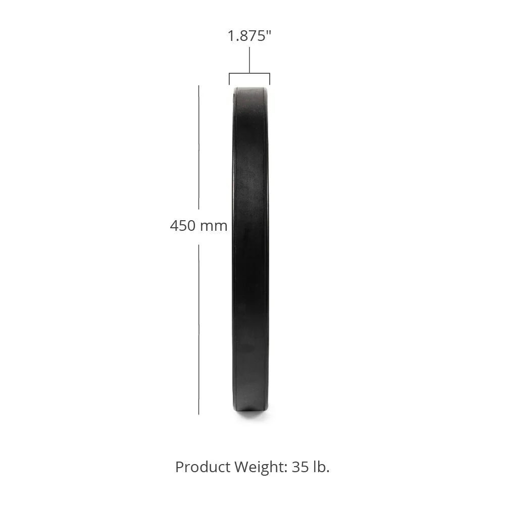 Scratch and Dent - 35 LB Single Elite Bumper Plate - FINAL SALE - Image 2