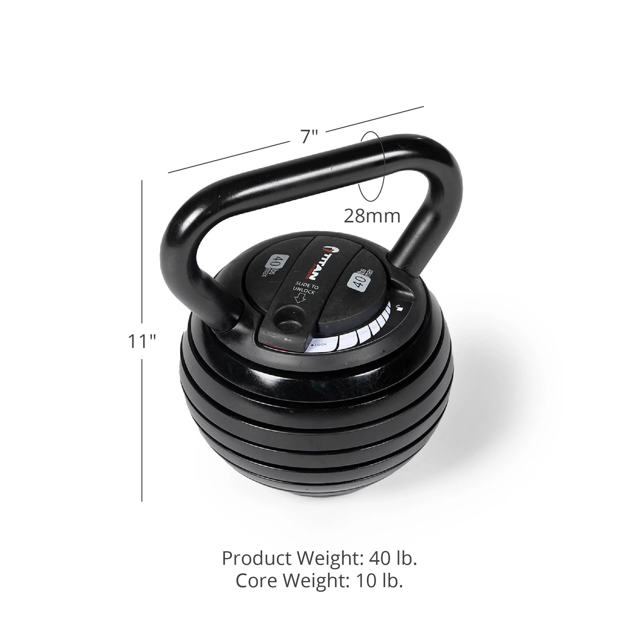 40 LB Adjustable Kettlebell - Image 11