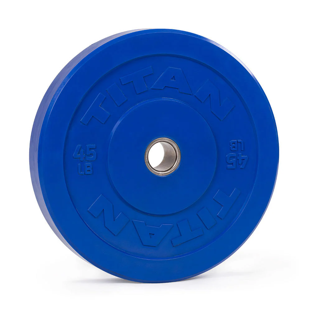Scratch and Dent - 45 LB Single Economy Color Bumper Plate - FINAL SALE