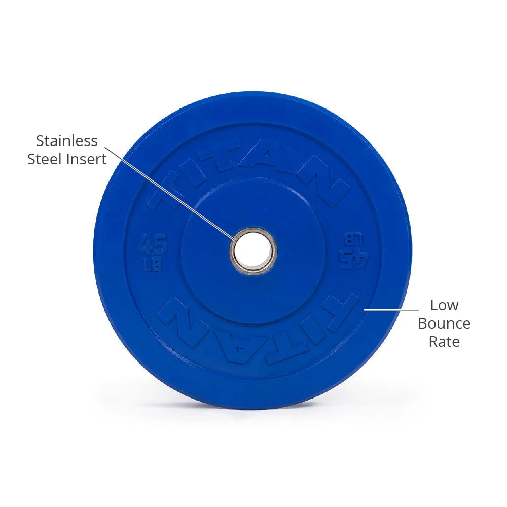 Scratch and Dent - 45 LB Single Economy Color Bumper Plate - FINAL SALE - Image 2