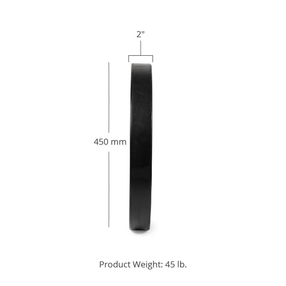 Scratch and Dent - 45 LB Single Elite Bumper Plate - FINAL SALE - Image 2
