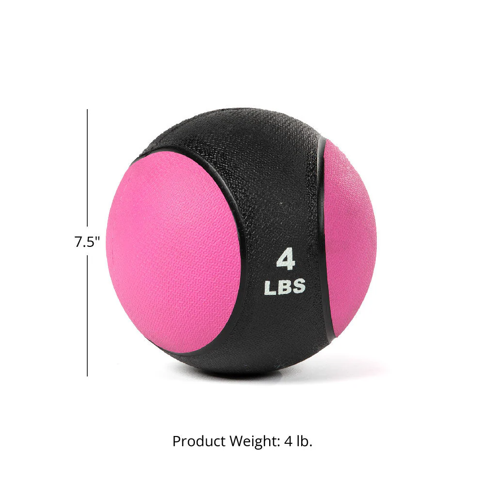 Scratch and Dent - 4lb Rubber Medicine Ball - FINAL SALE - Image 2