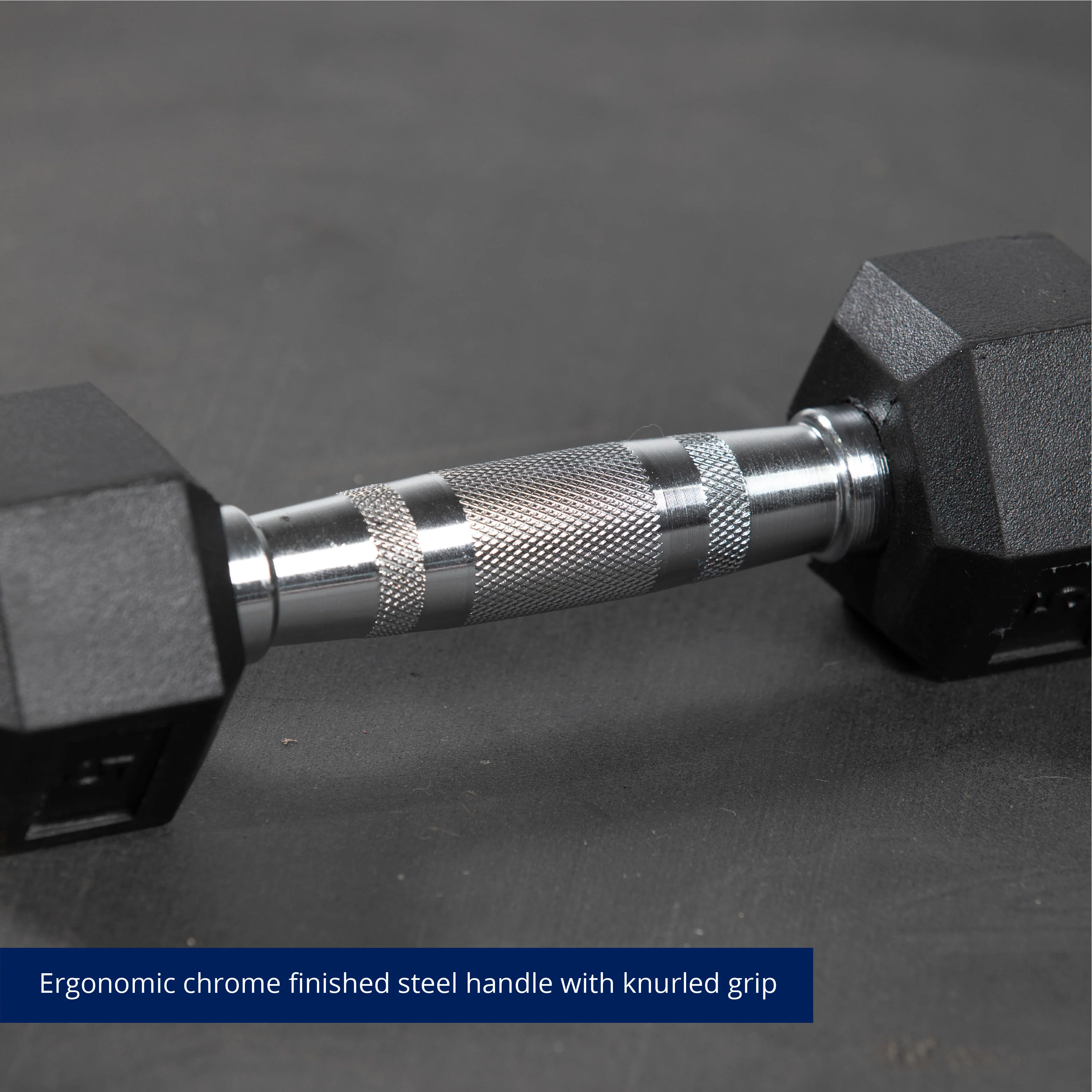 Scratch and Dent - 5 LB Rubber Hex Dumbbells - FINAL SALE - Image 4