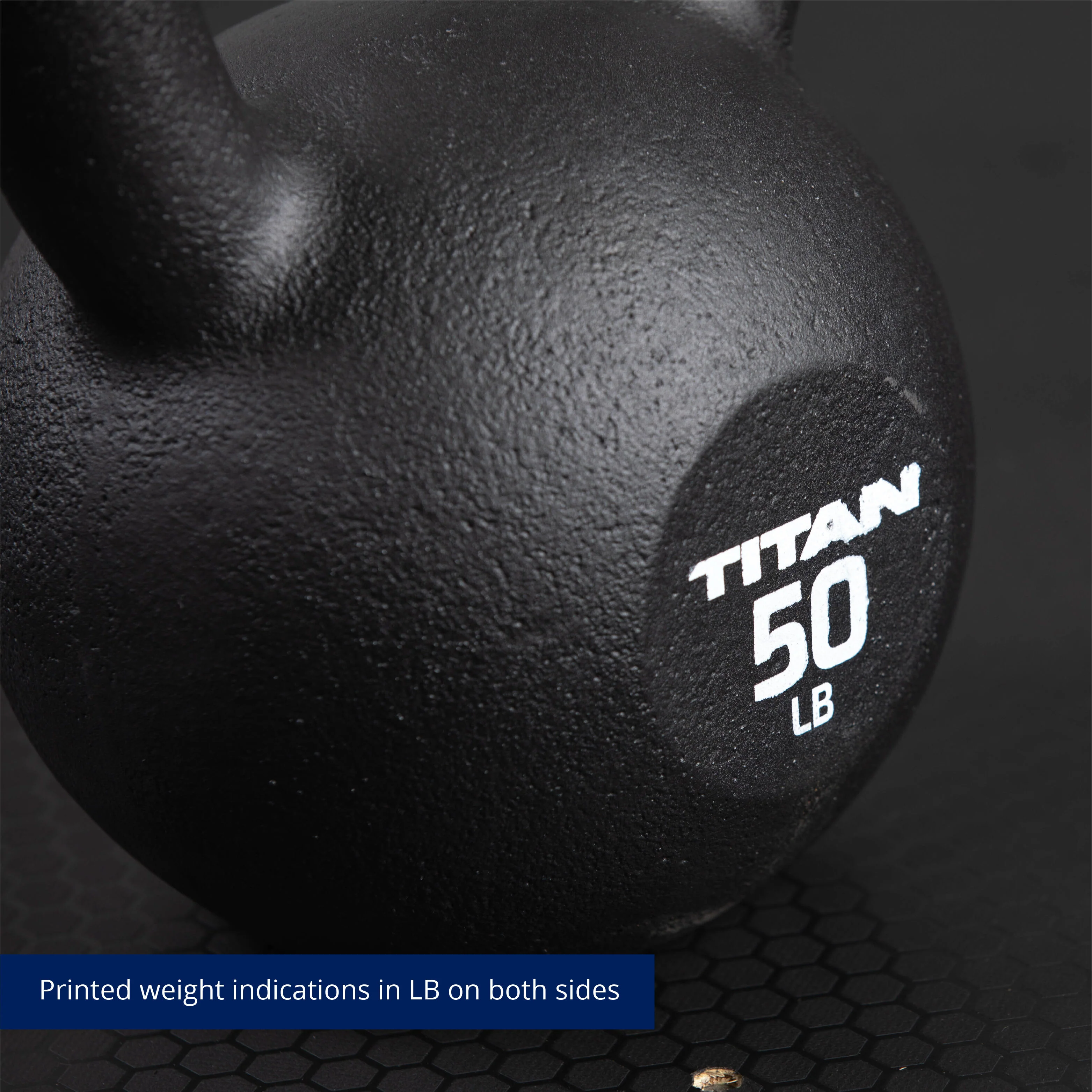 Scratch and Dent - 50 LB Cast Iron Kettlebells - FINAL SALE - Image 4