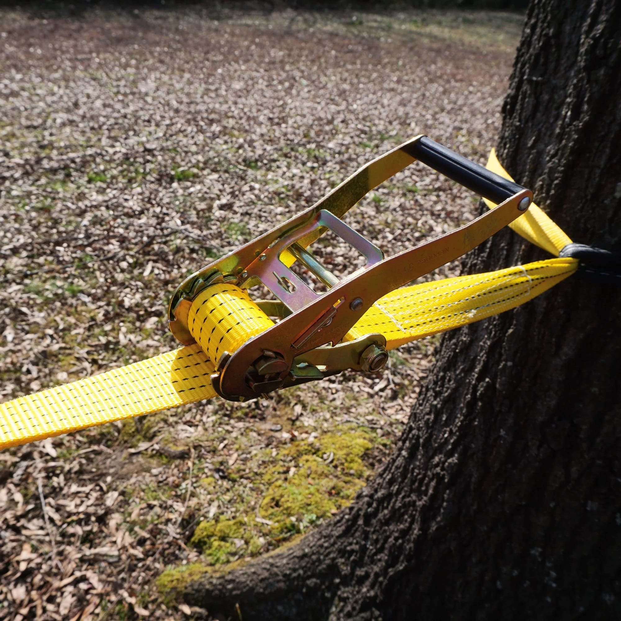 Scratch and Dent - 50' Slackline Kit w/ Hook & Ratchet Closer - FINAL SALE - Image 3