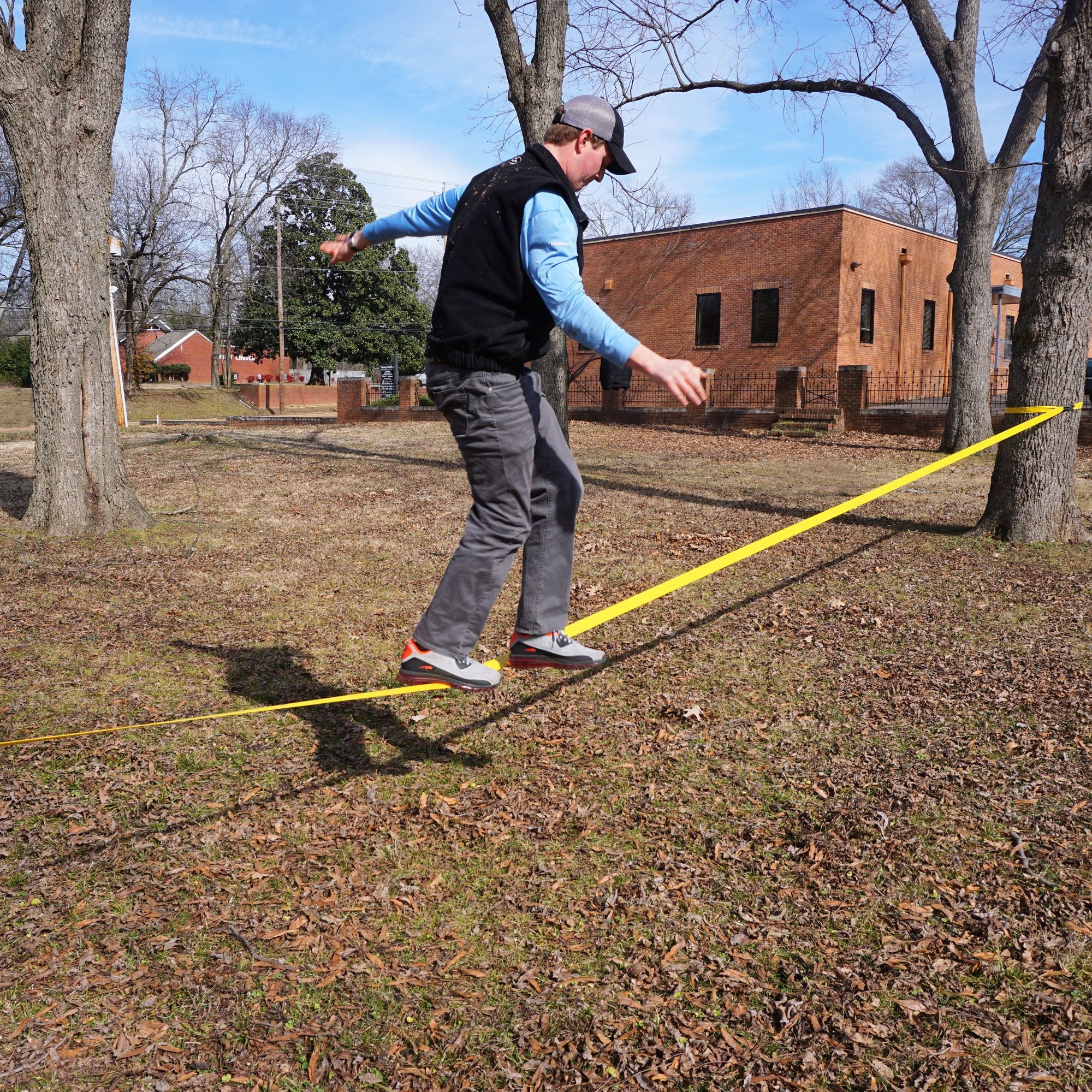 Scratch and Dent - 50' Slackline Kit w/ Hook & Ratchet Closer - FINAL SALE - Image 5