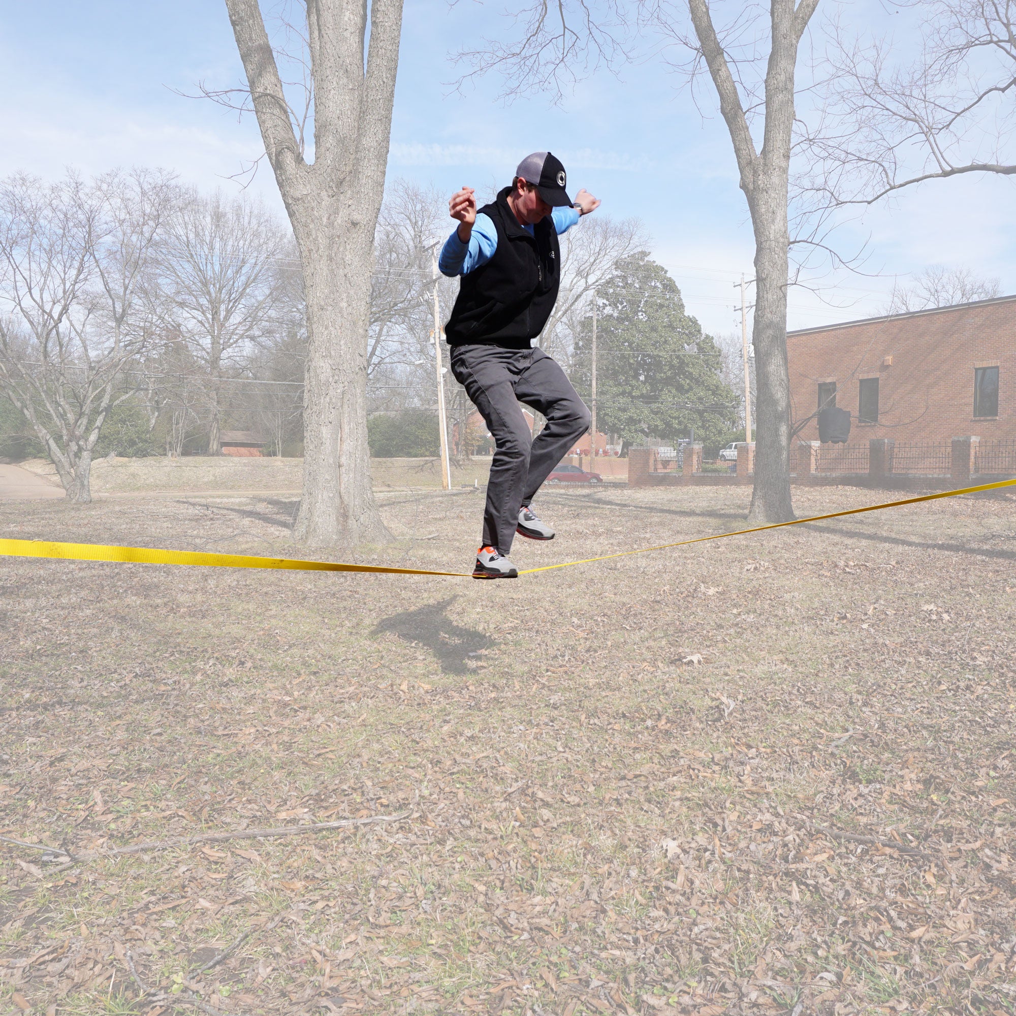 Scratch and Dent - 50' Slackline Kit w/ Hook & Ratchet Closer - FINAL SALE - Image 7