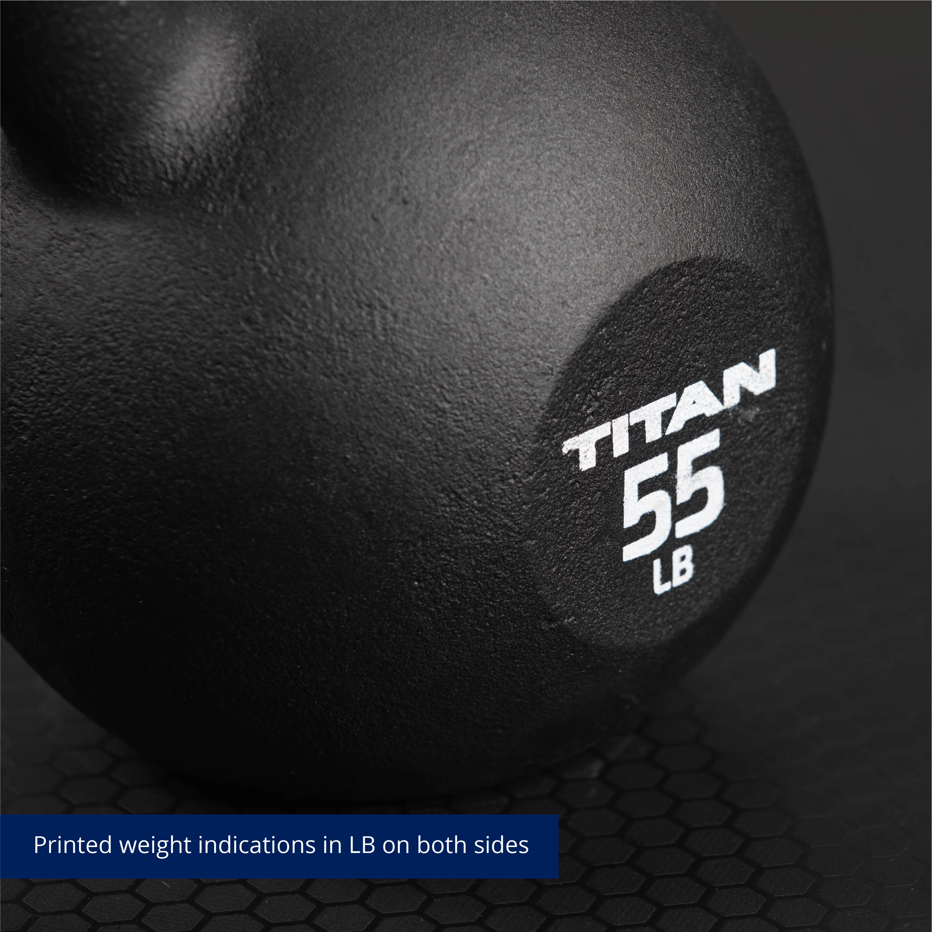 Scratch and Dent - 55 LB Cast Iron Kettlebell - FINAL SALE - Image 4