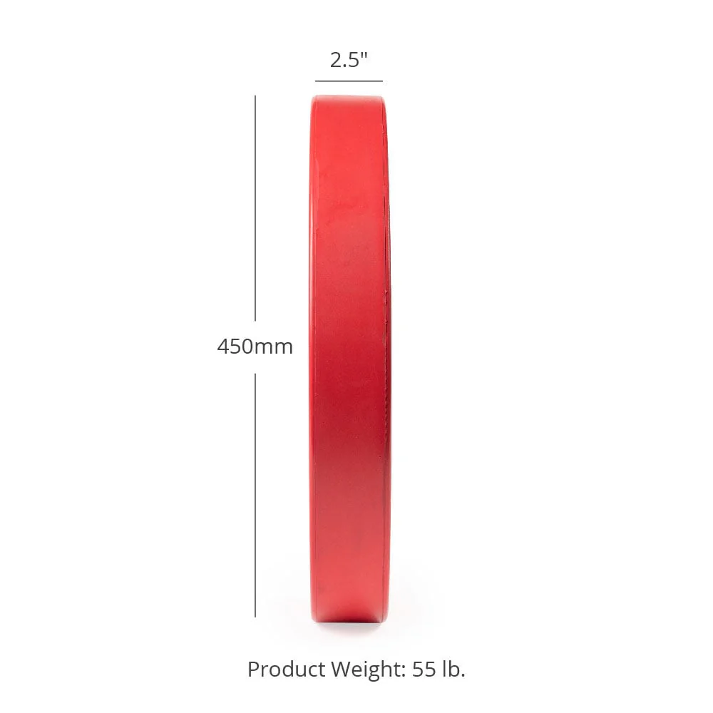 Scratch and Dent, 55 LB Single Elite Color Bumper Plate - Image 2