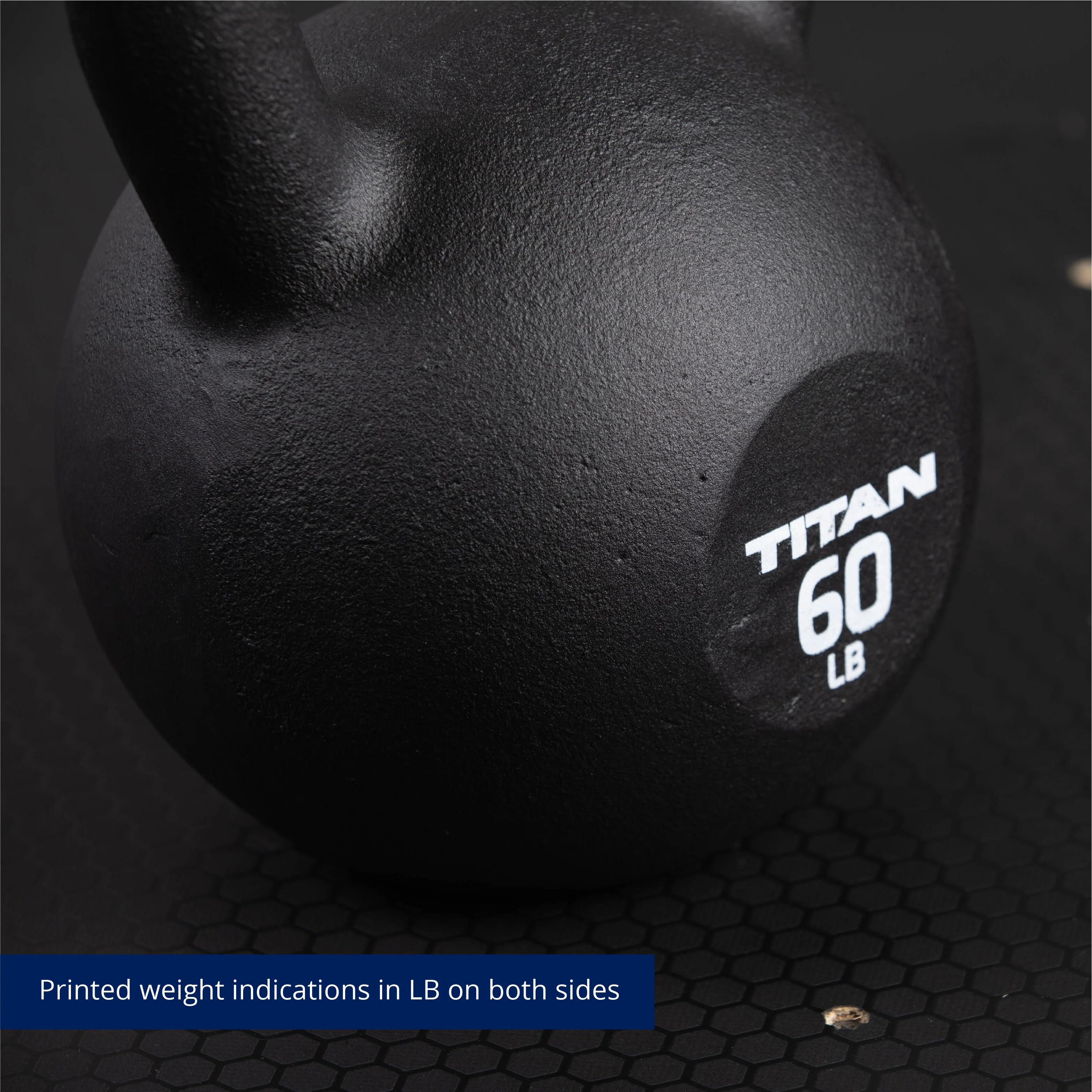 Scratch and Dent - 60 LB Cast Iron Kettlebells - FINAL SALE - Image 4